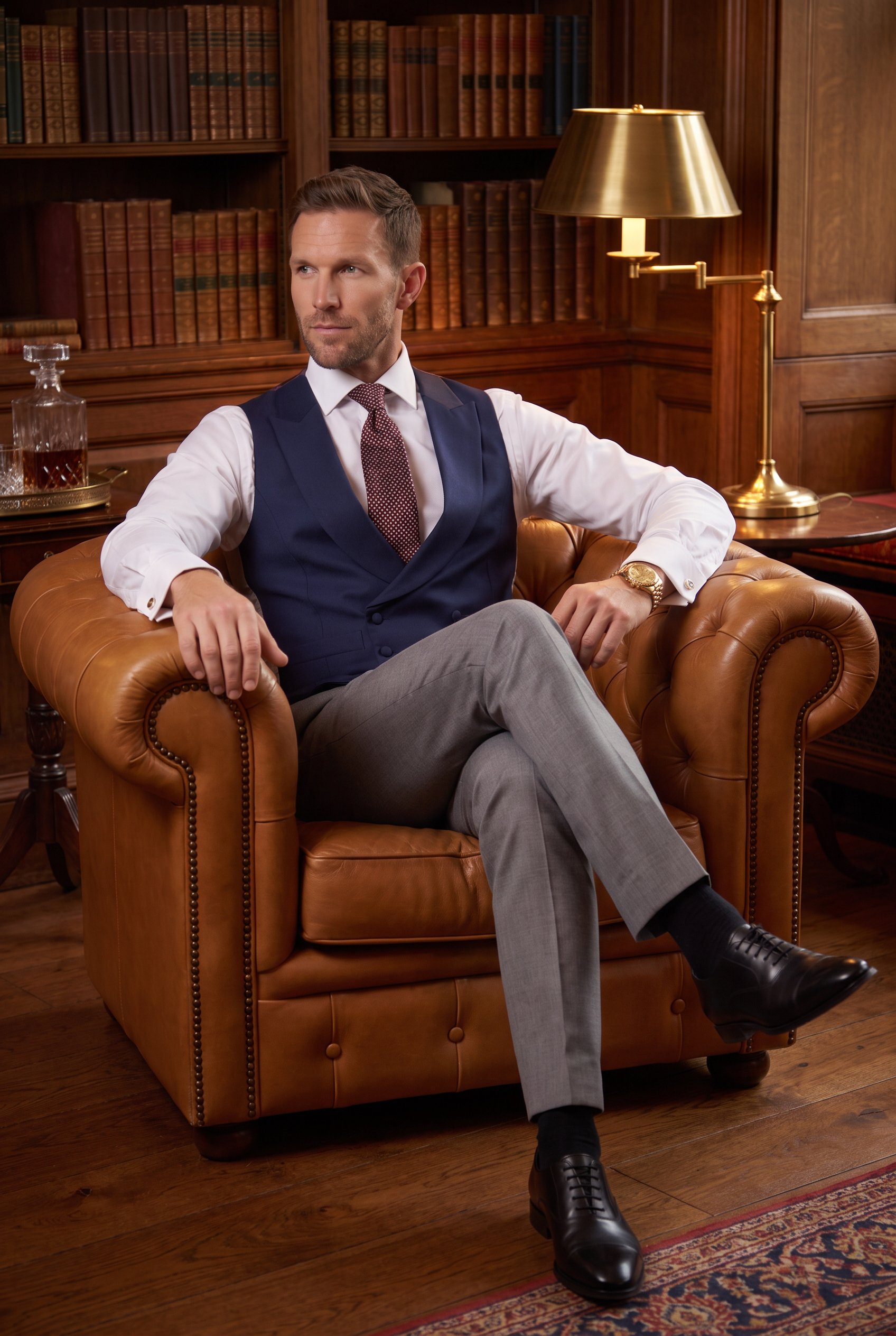 Men's Single Breasted Morning Waistcoat | Blackstone London
