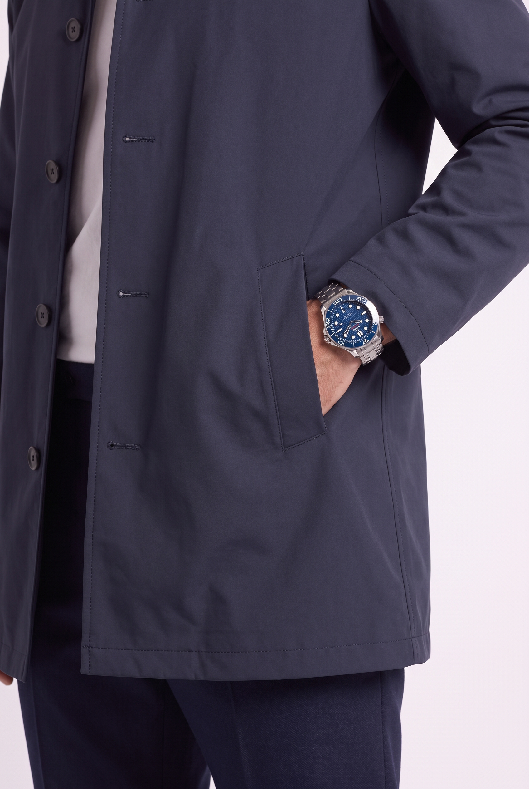 Men's Sherlock Short Trench Coat | Blackstone London