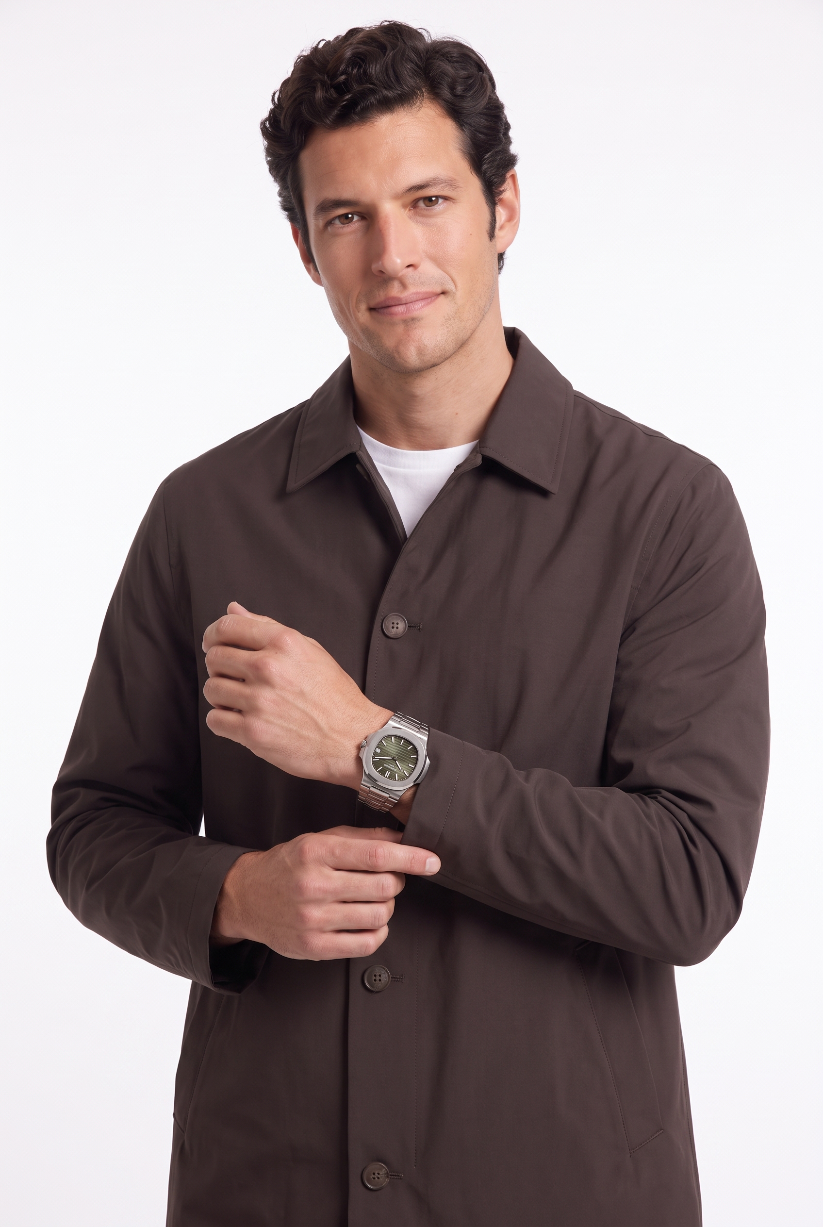 Men's Sherlock Short Trench Coat | Blackstone London