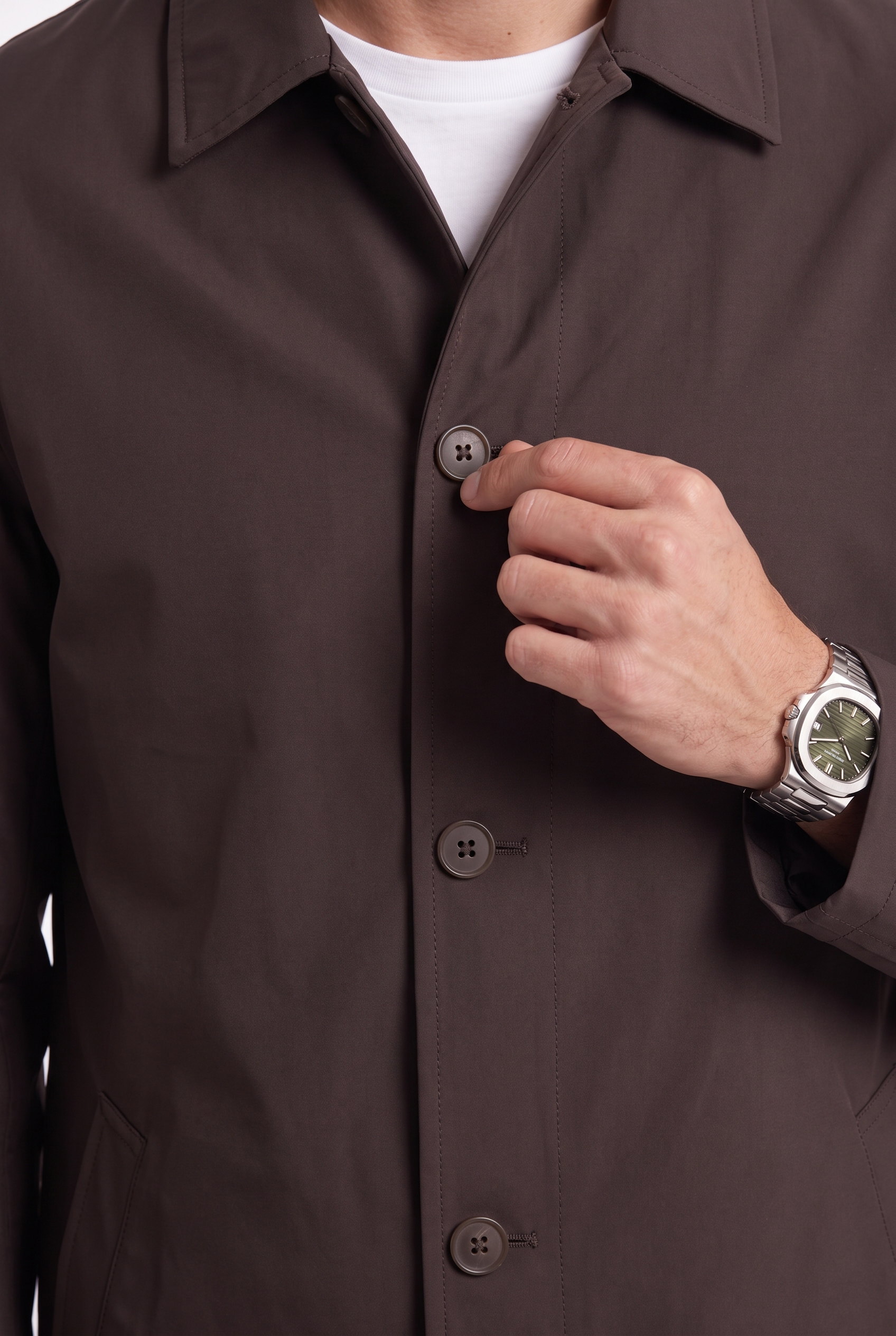 Men's Sherlock Short Trench Coat | Blackstone London