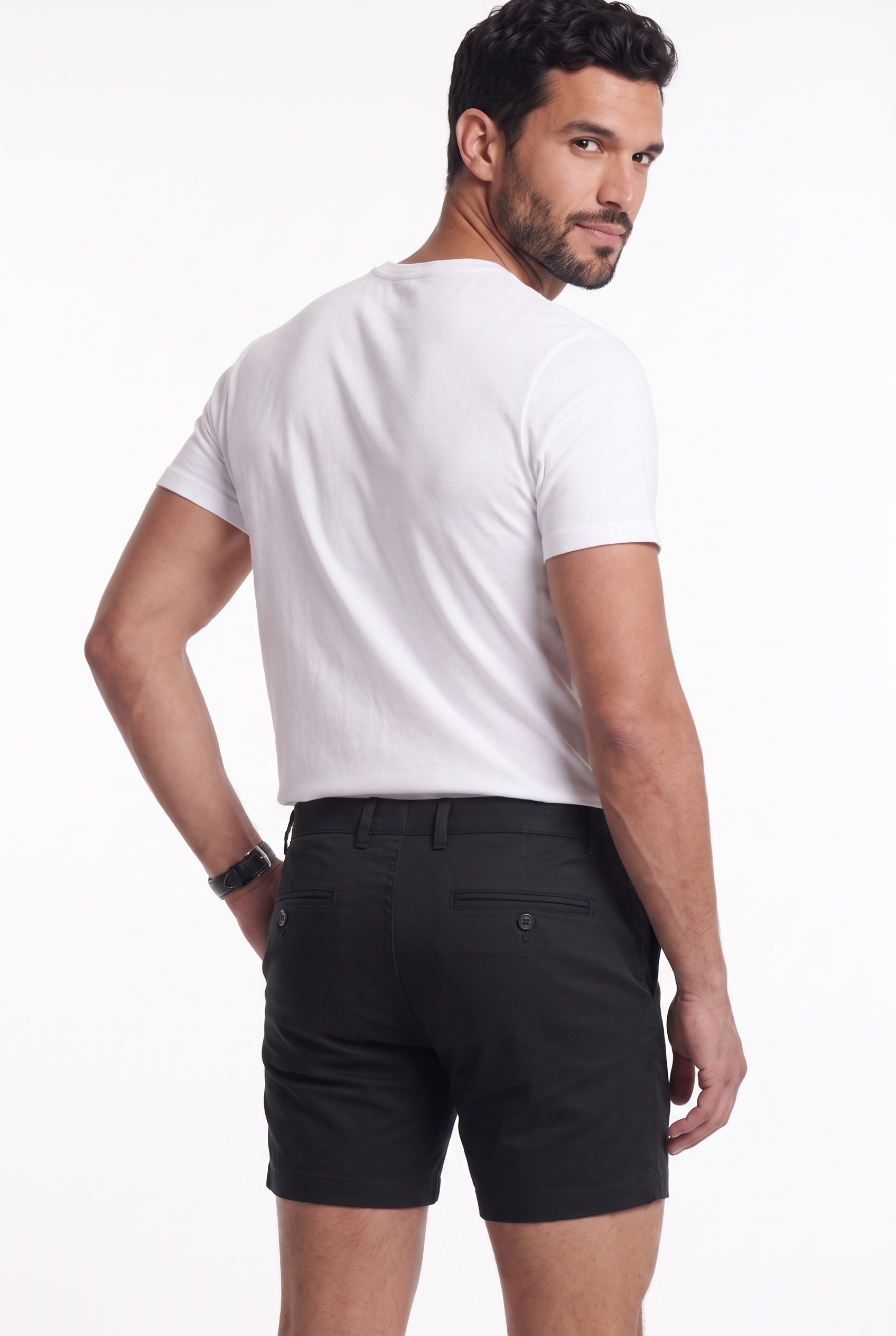 Men's Muscle Fit Chino Shorts | Blackstone London