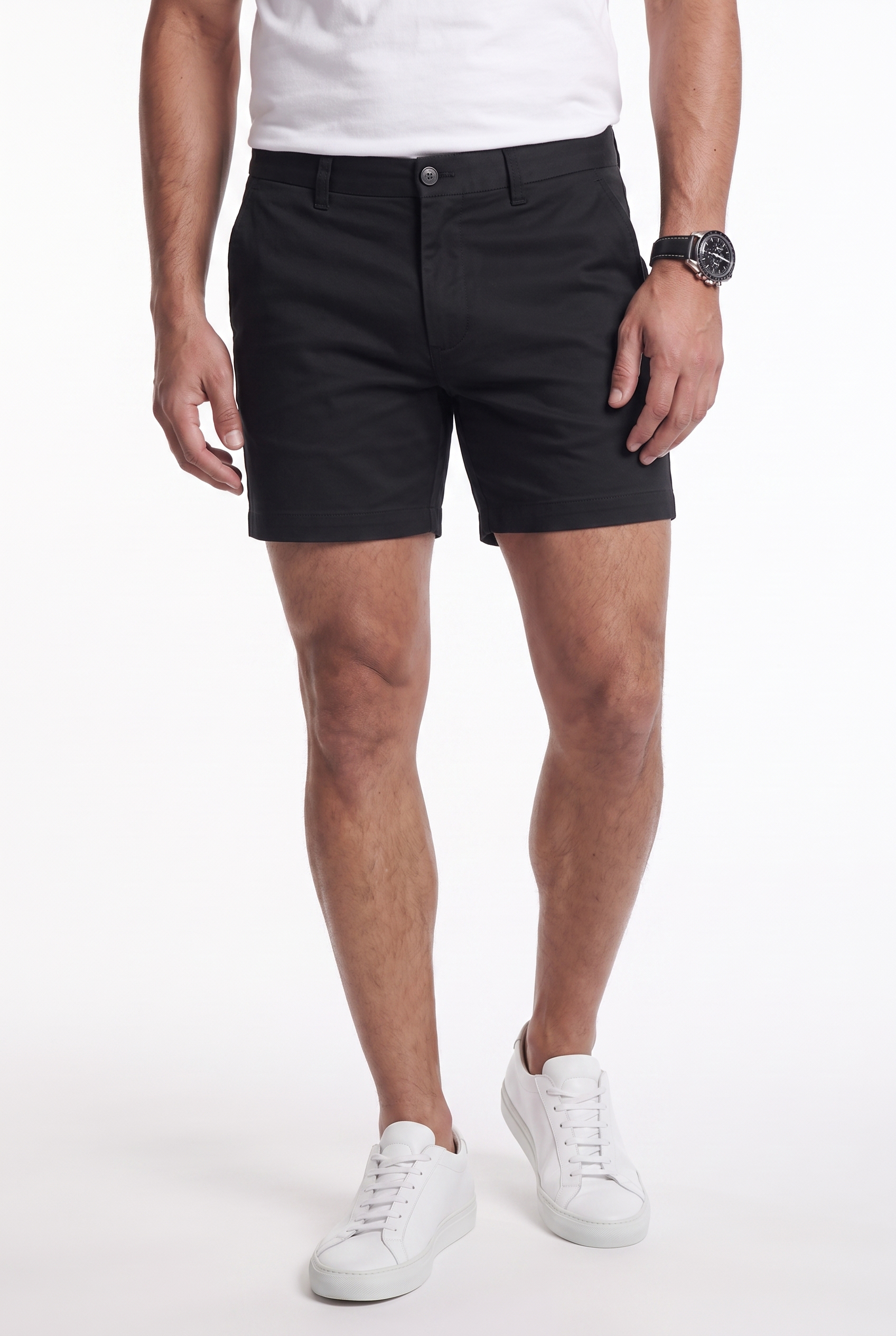 Men's Muscle Fit Chino Shorts | Blackstone London