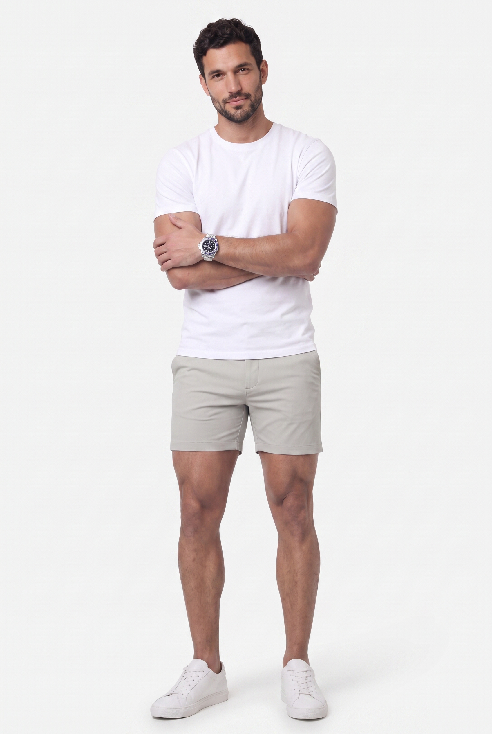 Men's Muscle Fit Chino Shorts | Blackstone London