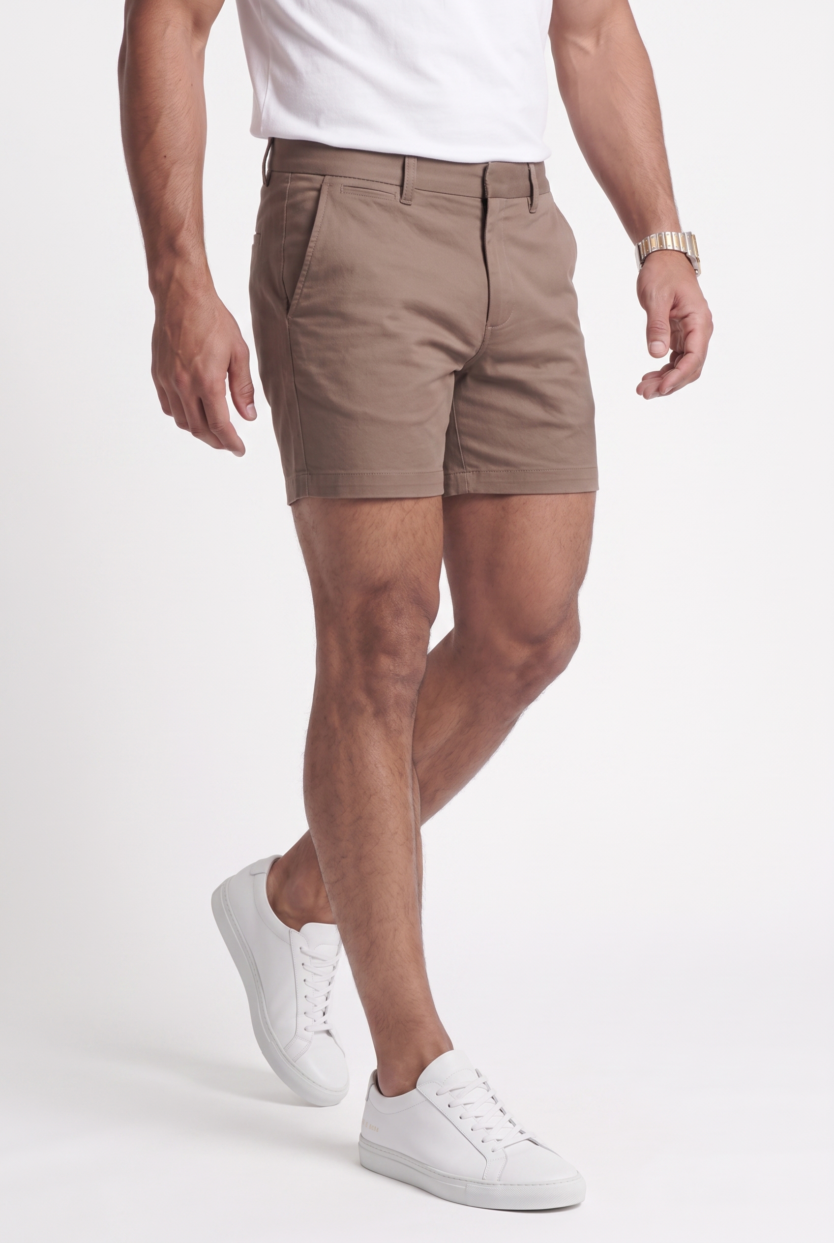 Men's Muscle Fit Chino Shorts | Blackstone London