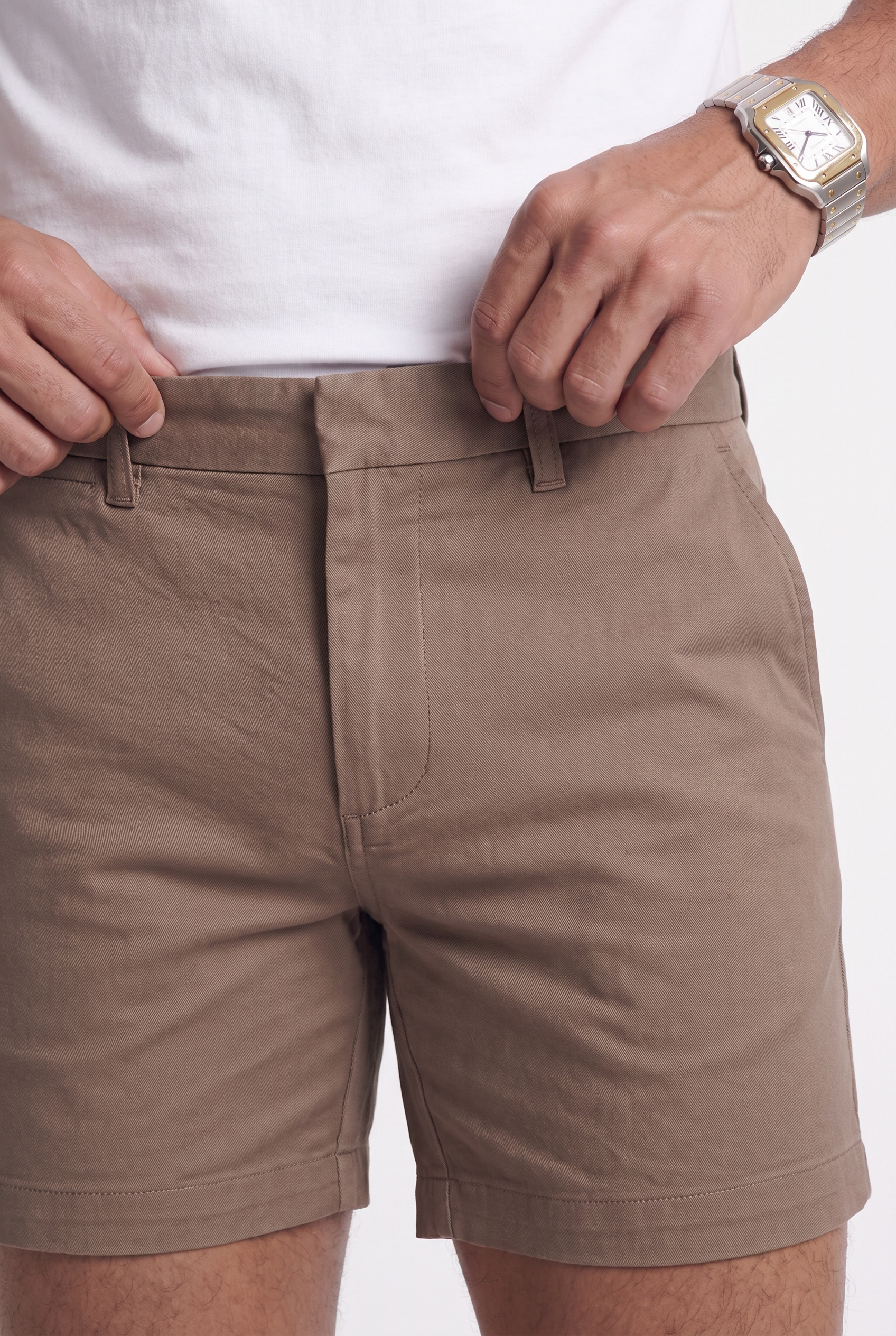 Men's Muscle Fit Chino Shorts | Blackstone London