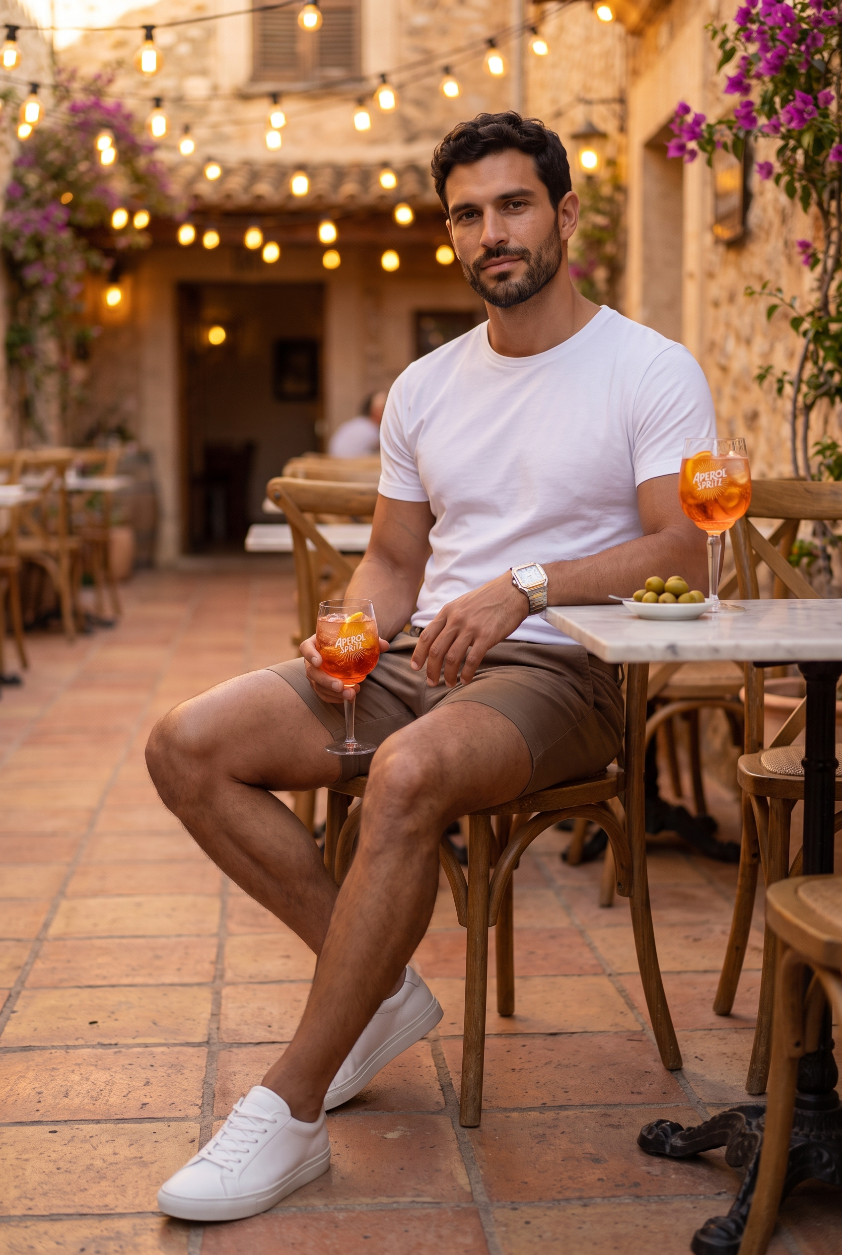 Men's Muscle Fit Chino Shorts | Blackstone London
