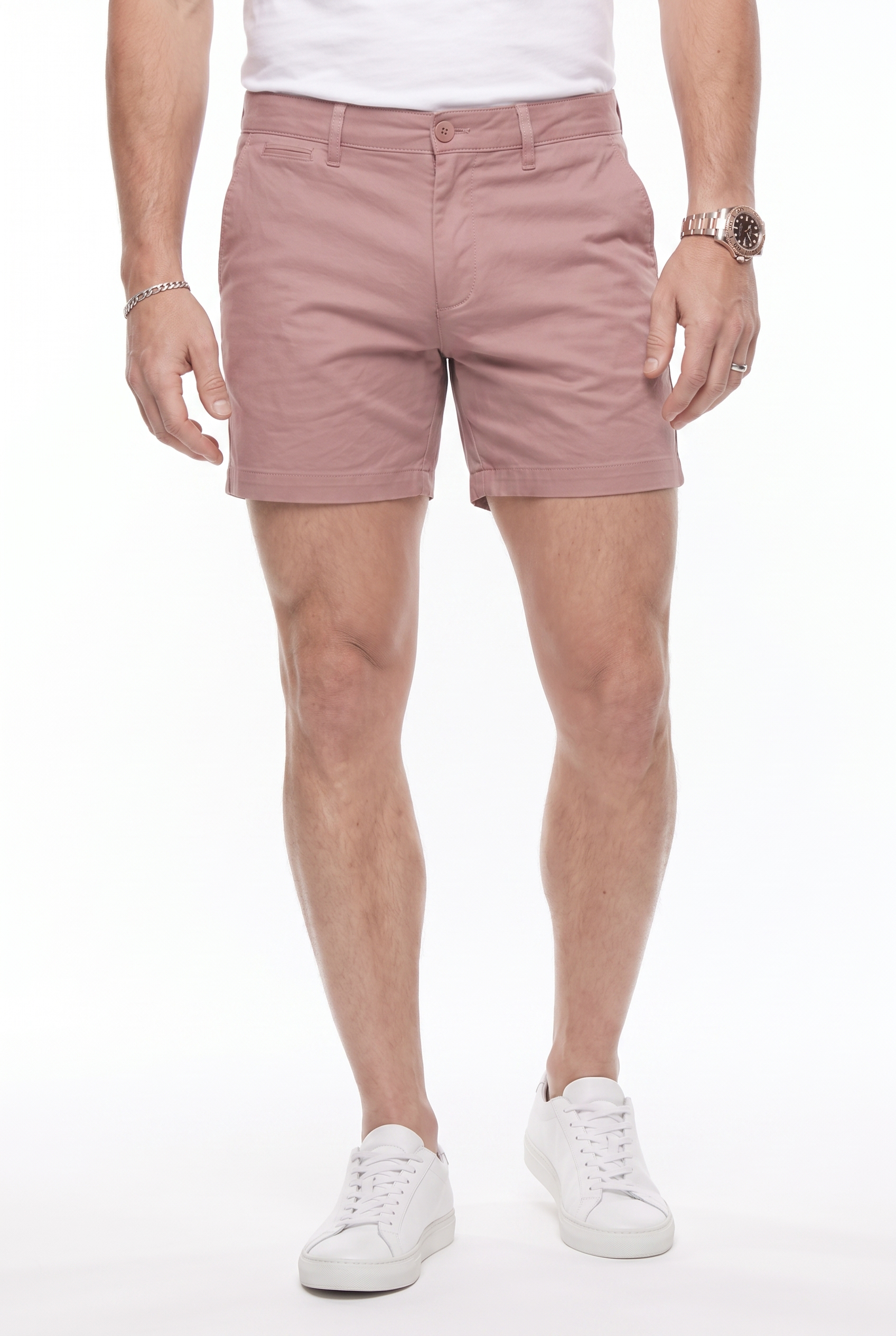 Men's Muscle Fit Chino Shorts | Blackstone London