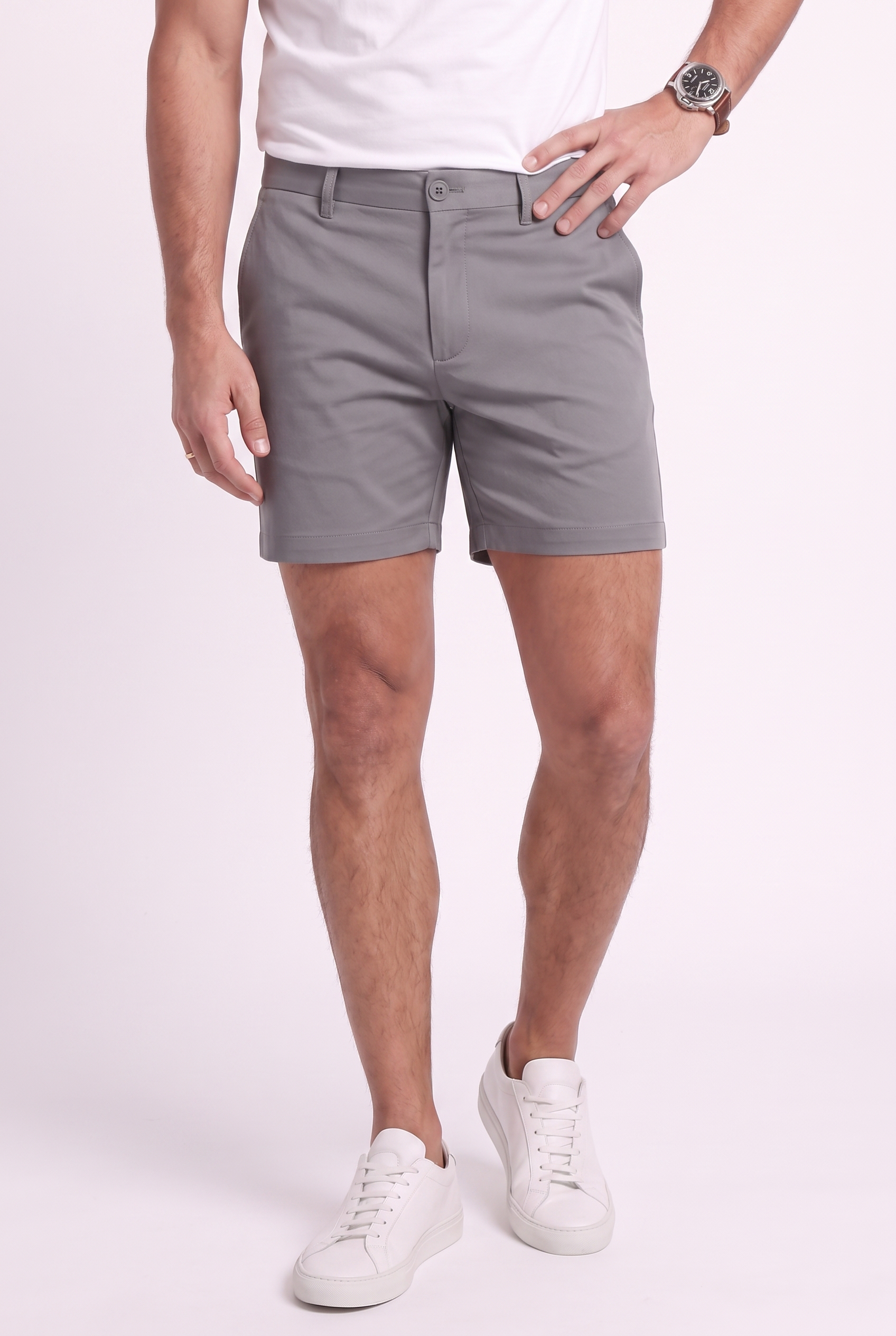 Men's Muscle Fit Chino Shorts | Blackstone London