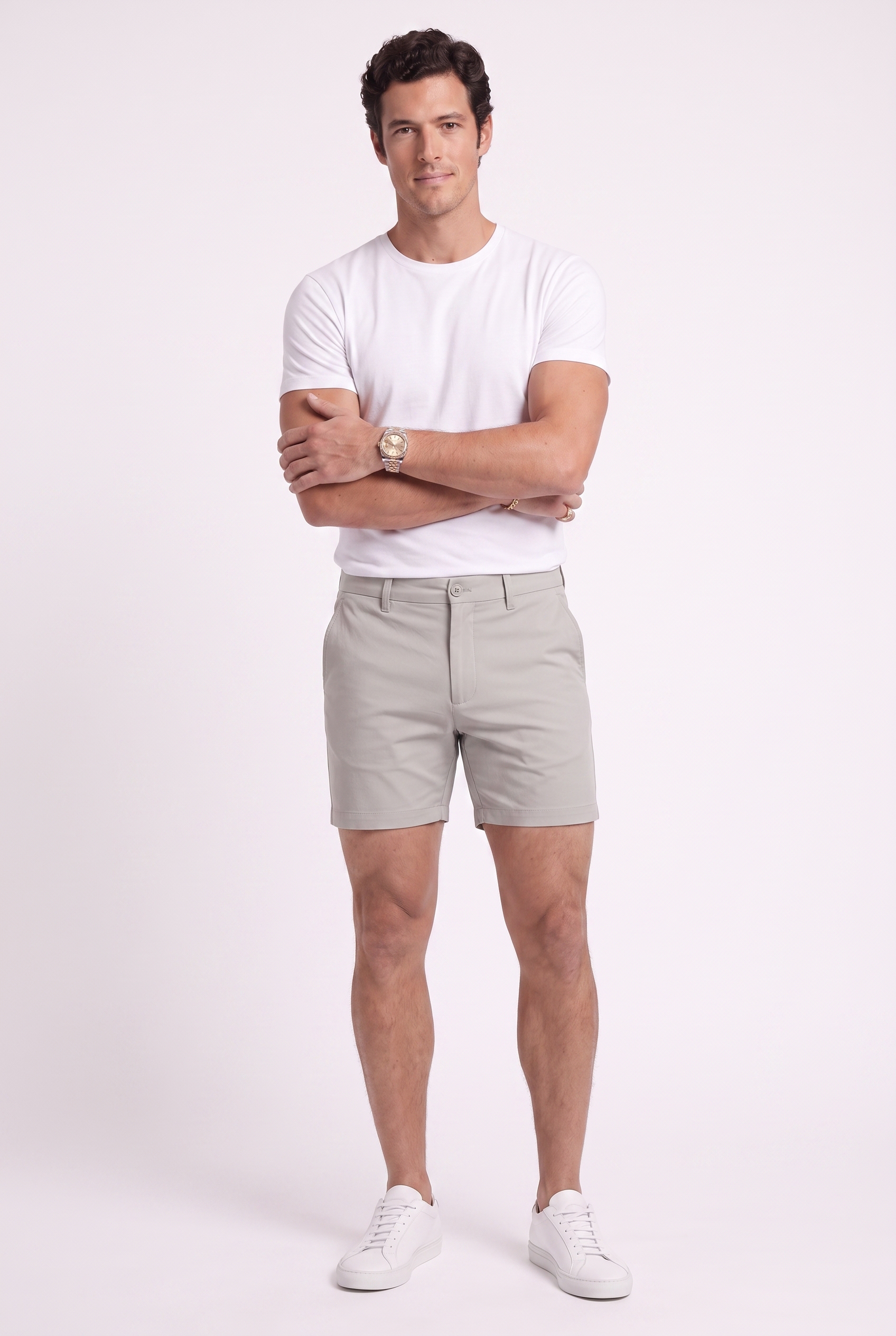 Men's Muscle Fit Chino Shorts | Blackstone London