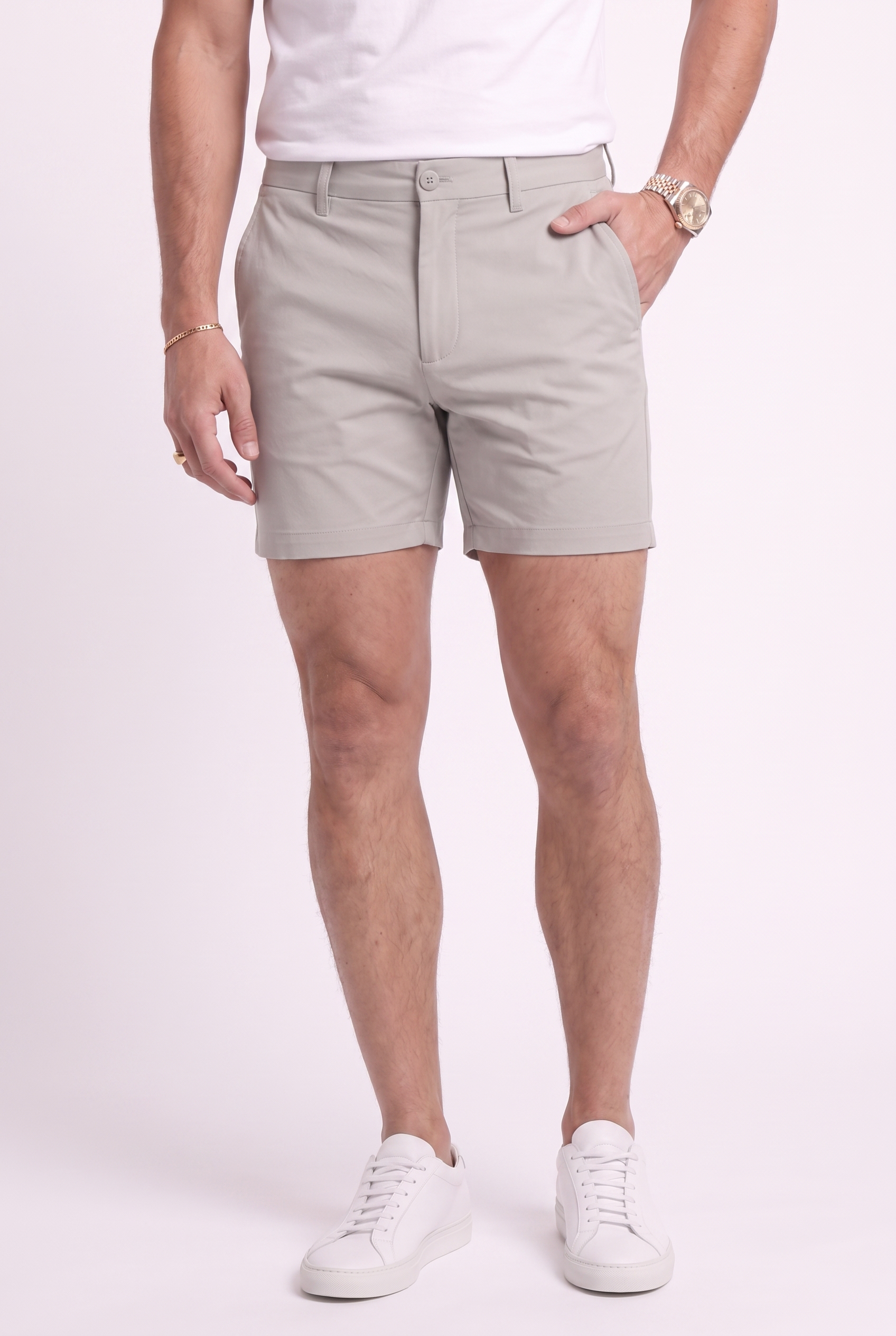 Men's Muscle Fit Chino Shorts | Blackstone London