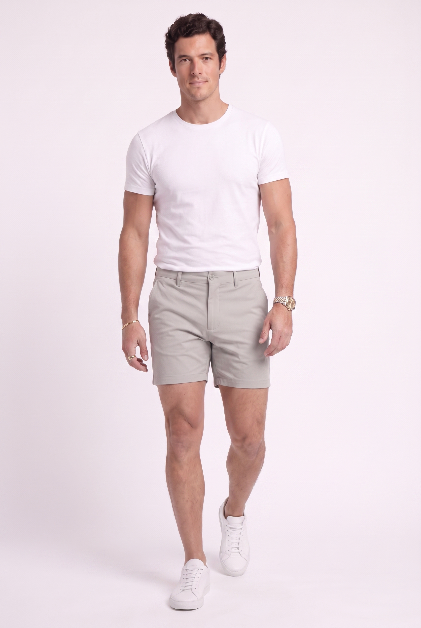 Men's Muscle Fit Chino Shorts | Blackstone London