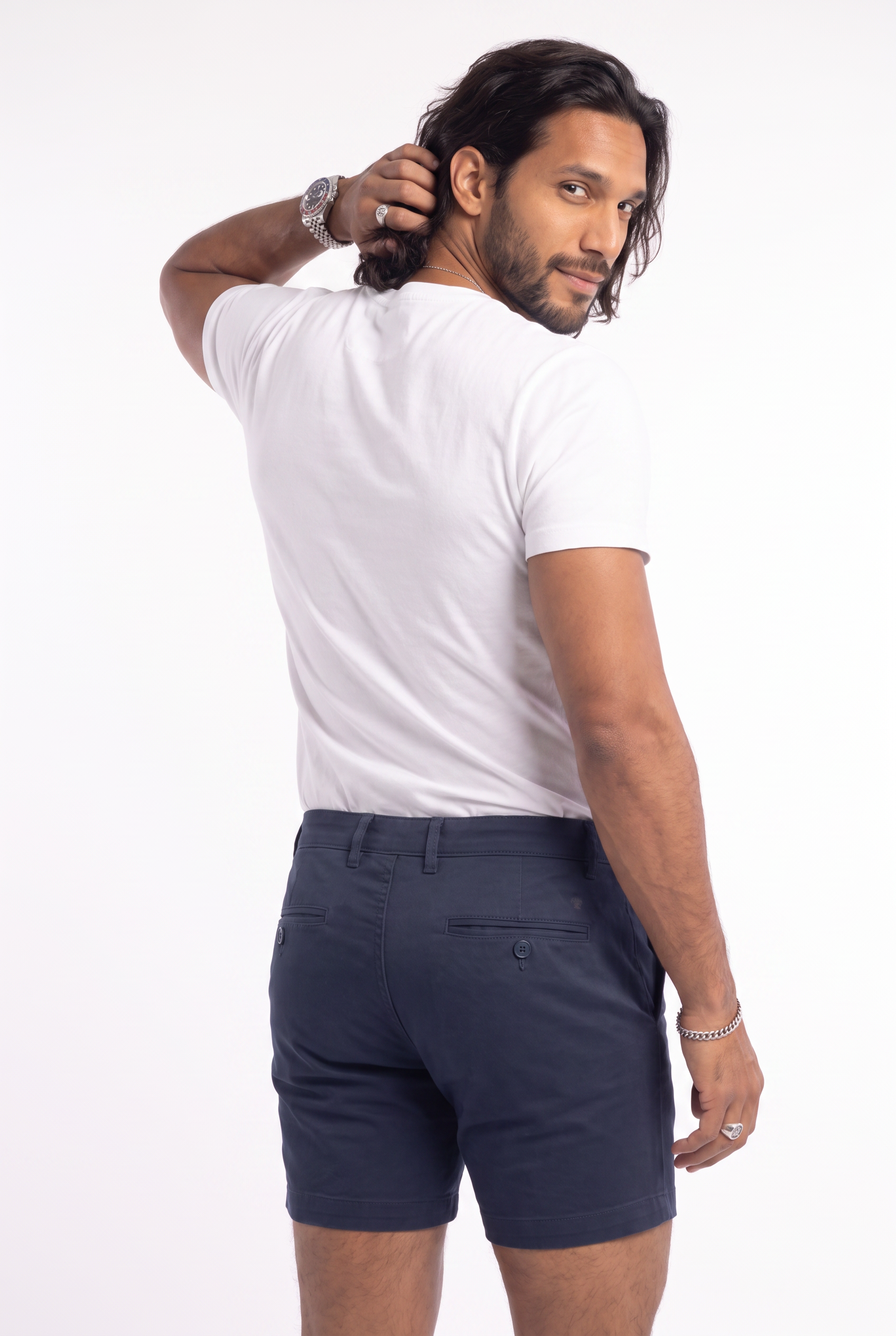 Men's Muscle Fit Chino Shorts | Blackstone London