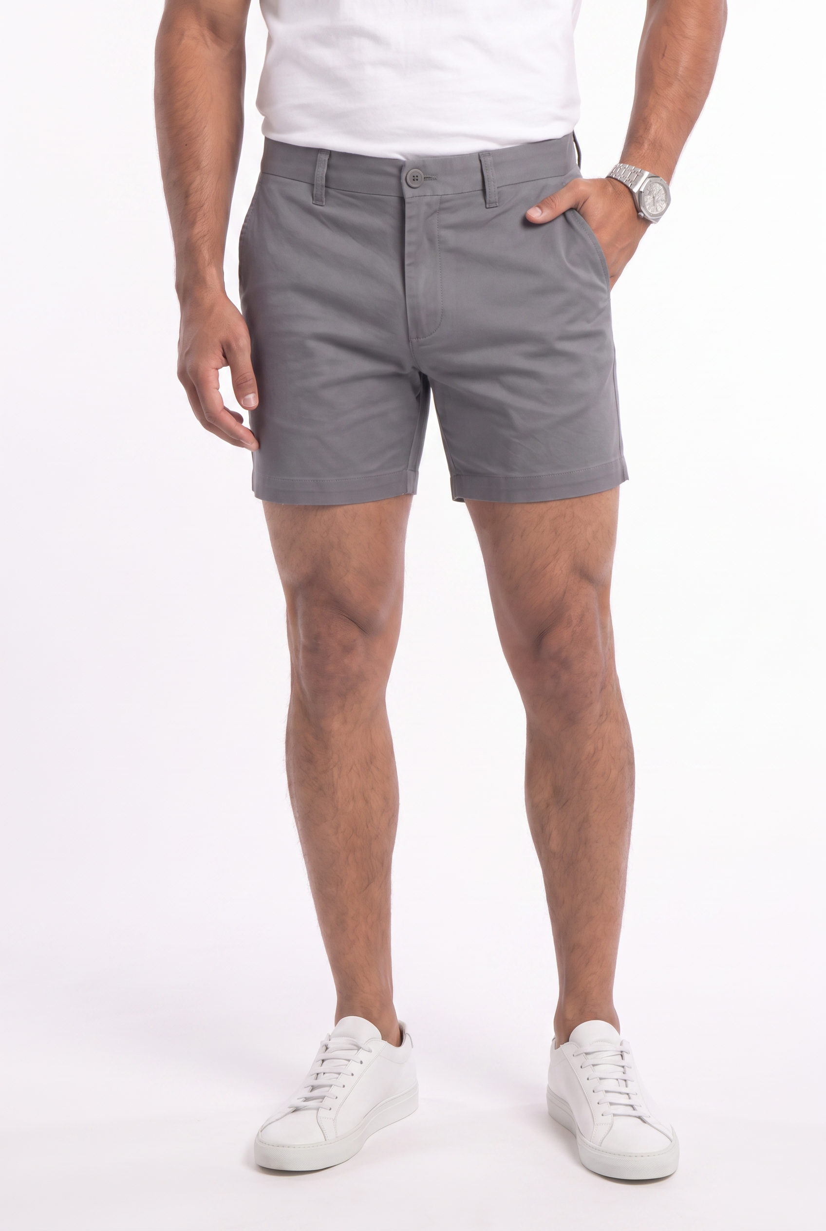 Men's Muscle Fit Chino Shorts | Blackstone London