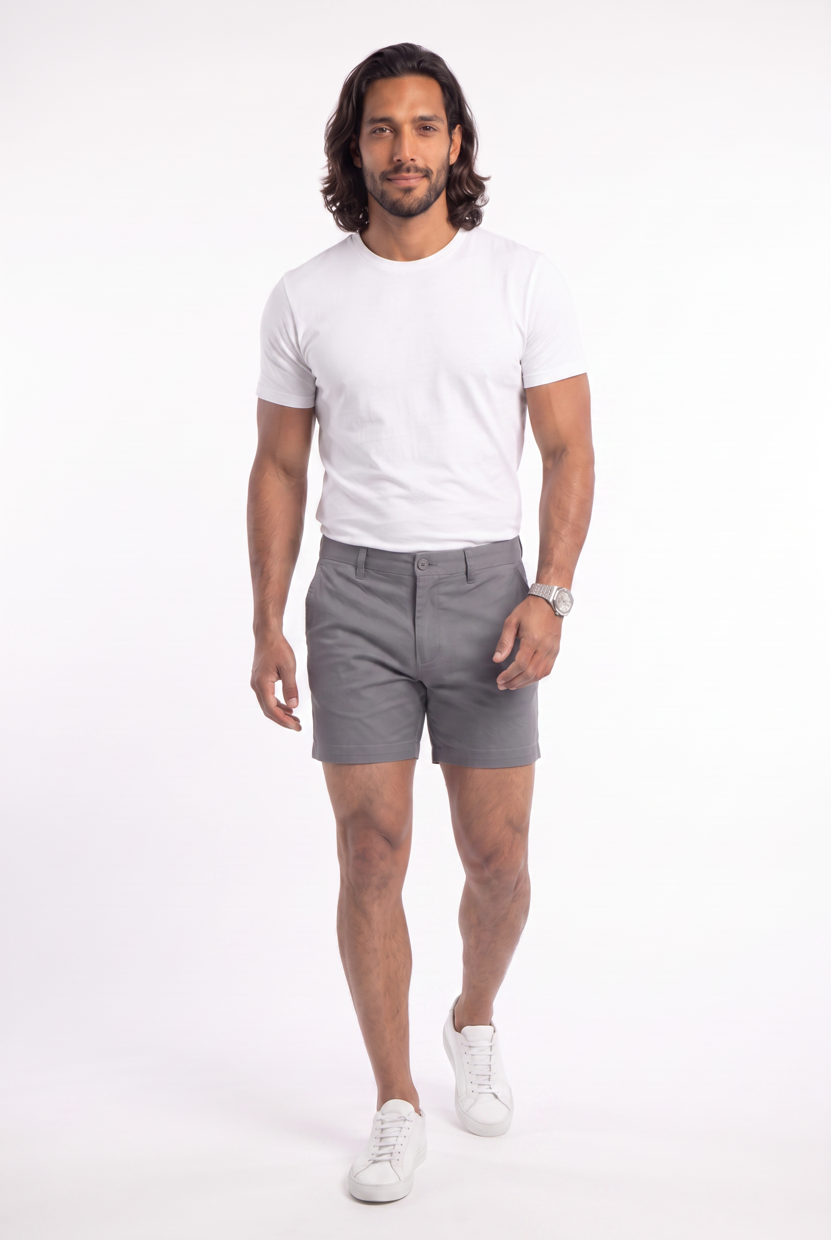 Men's Muscle Fit Chino Shorts | Blackstone London