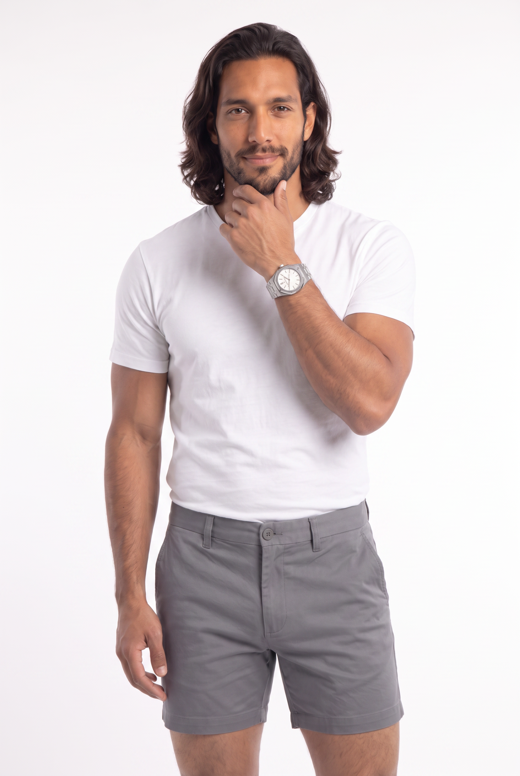 Men's Muscle Fit Chino Shorts | Blackstone London
