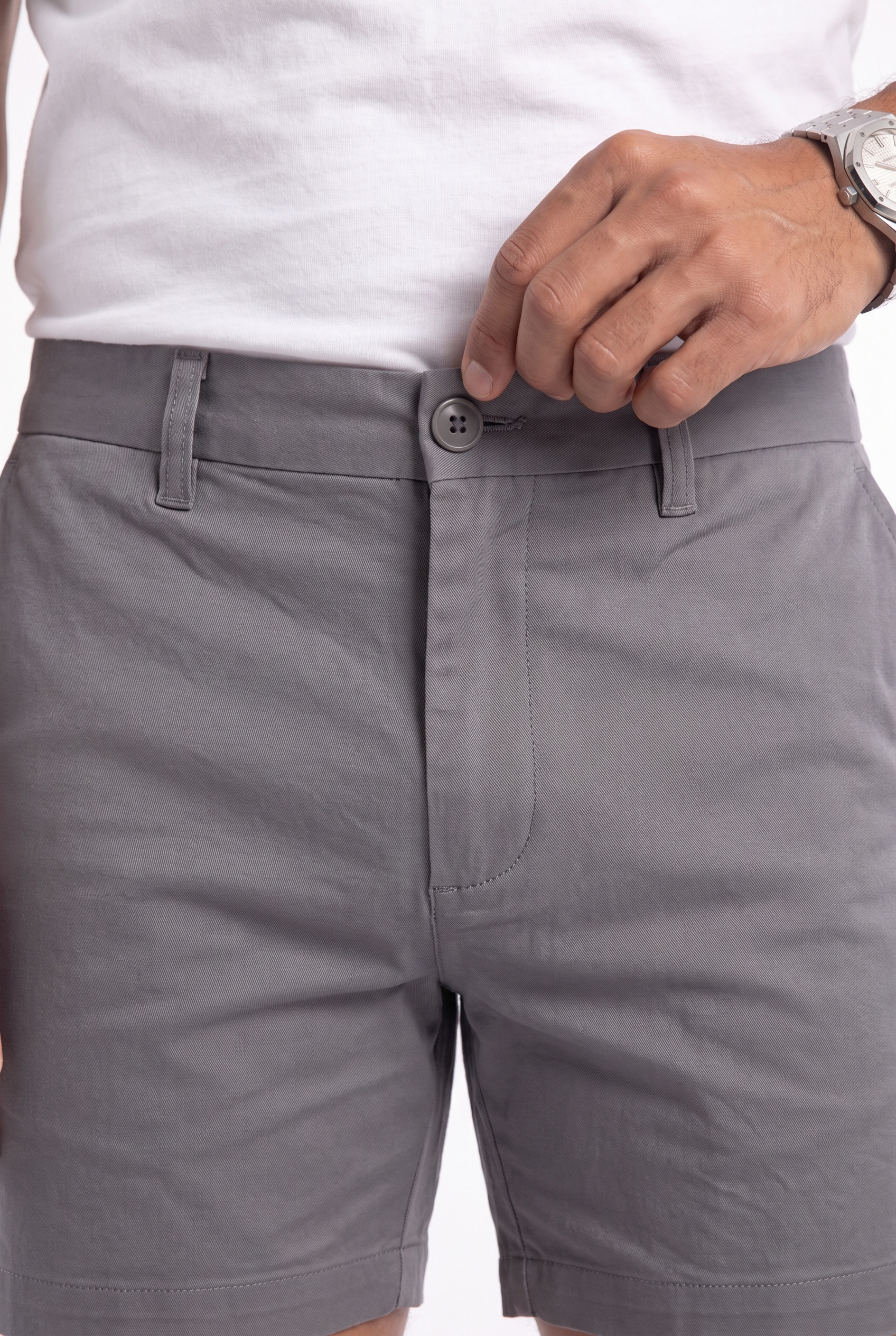 Men's Muscle Fit Chino Shorts | Blackstone London