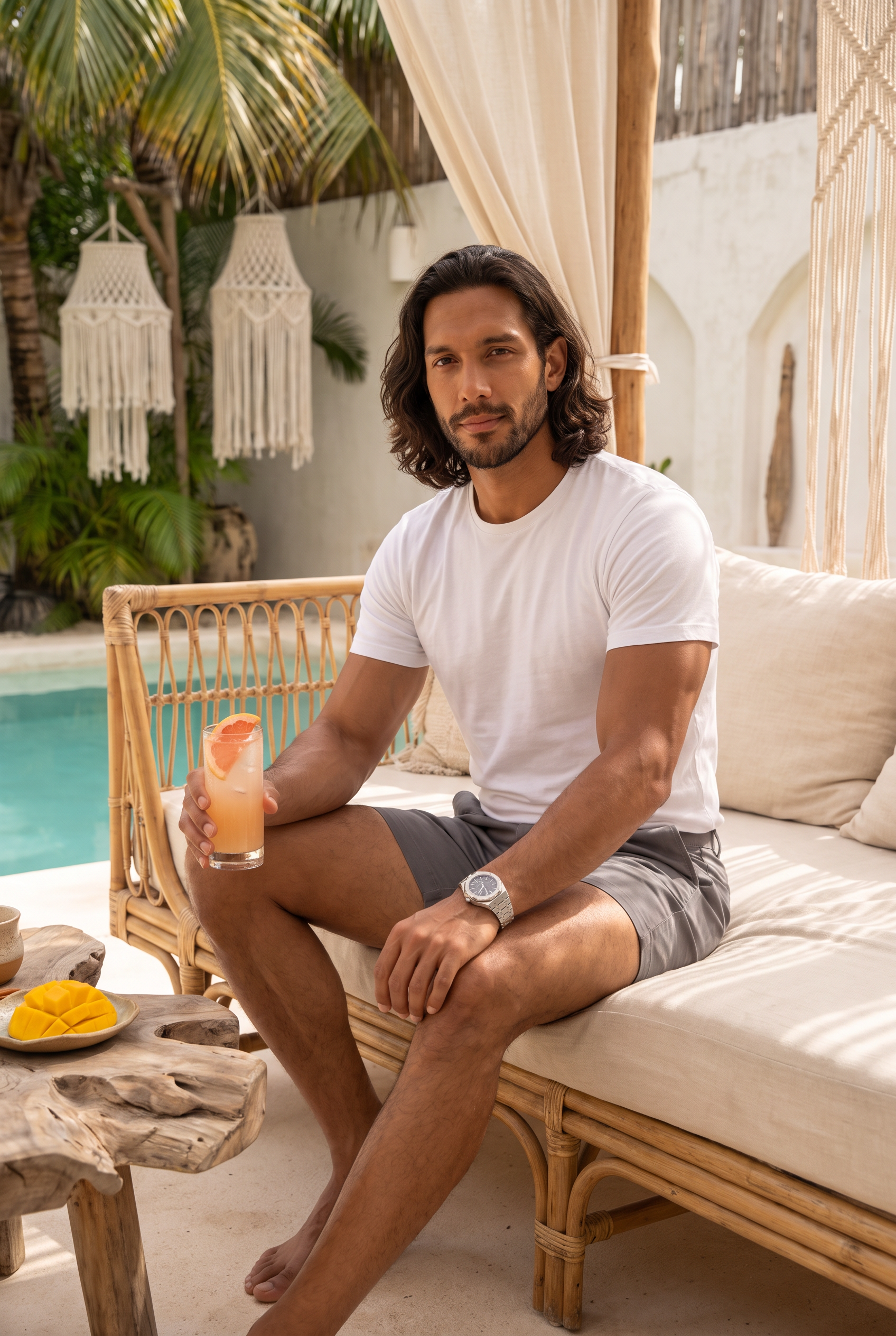 Men's Muscle Fit Chino Shorts | Blackstone London