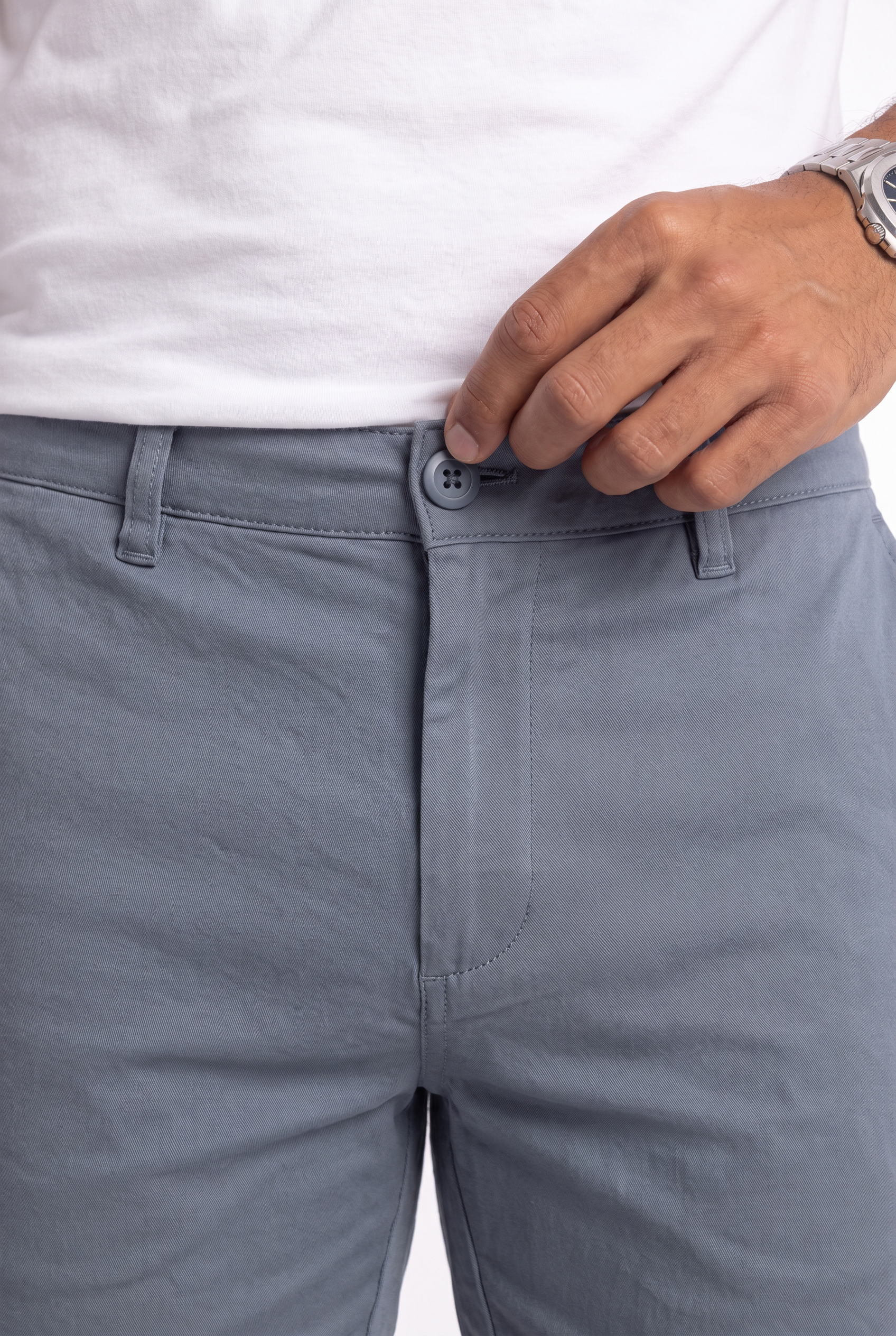 Men's Muscle Fit Chino Shorts | Blackstone London