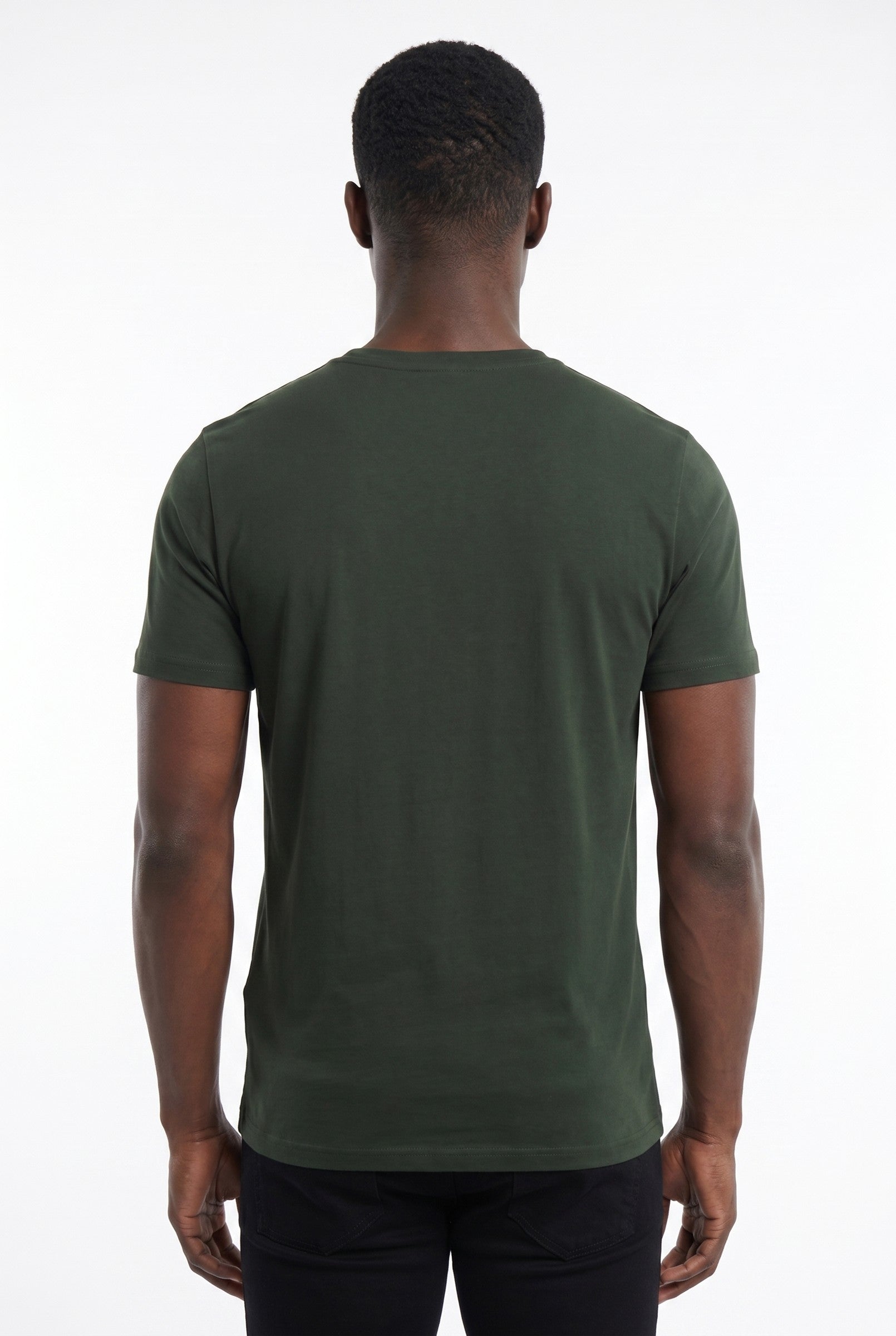Men's Crew Neck Cotton Tee | Blackstone London