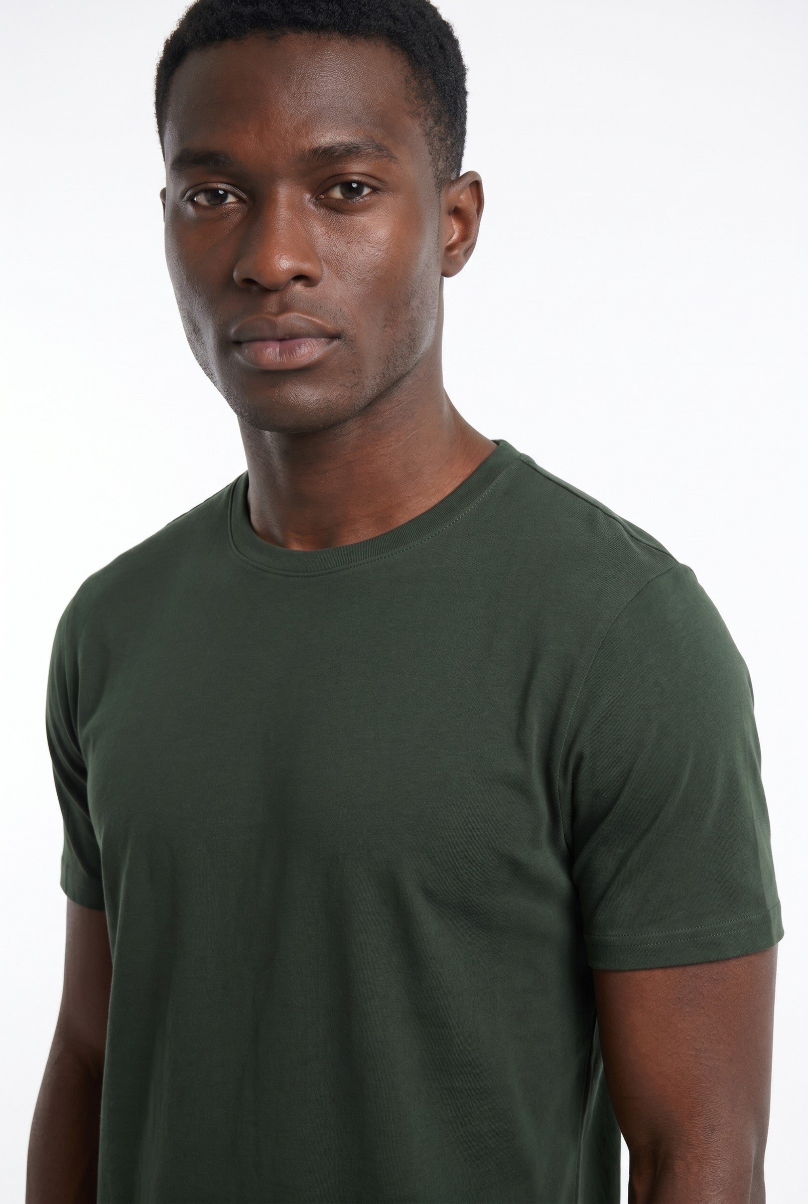 Men's Crew Neck Cotton Tee | Blackstone London