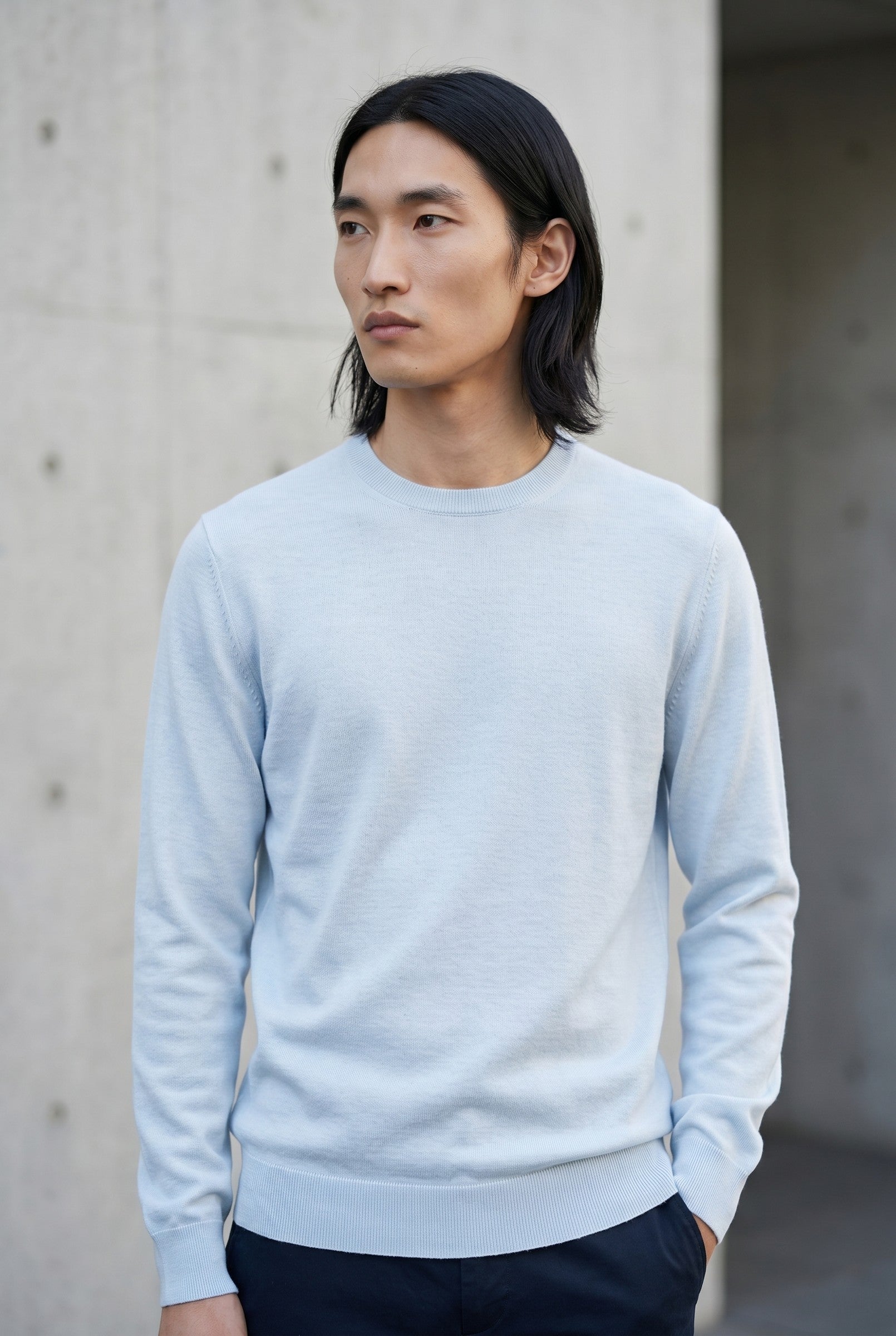 Men's Crew Neck Knit Sweater | Blackstone London