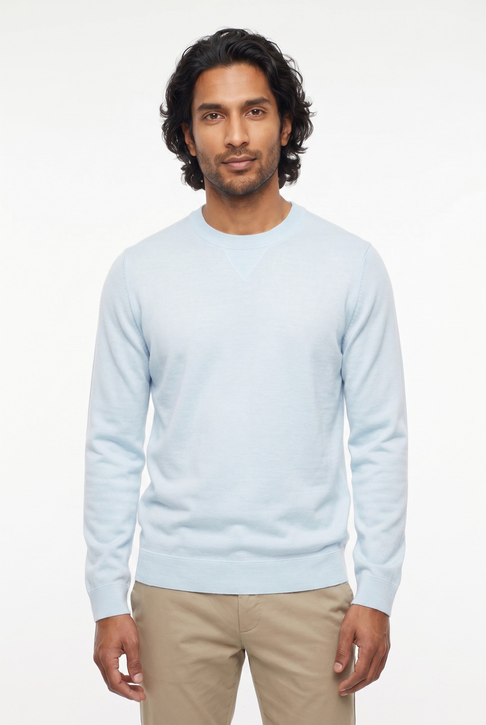 Men's Crew Neck Knit Sweater | Blackstone London