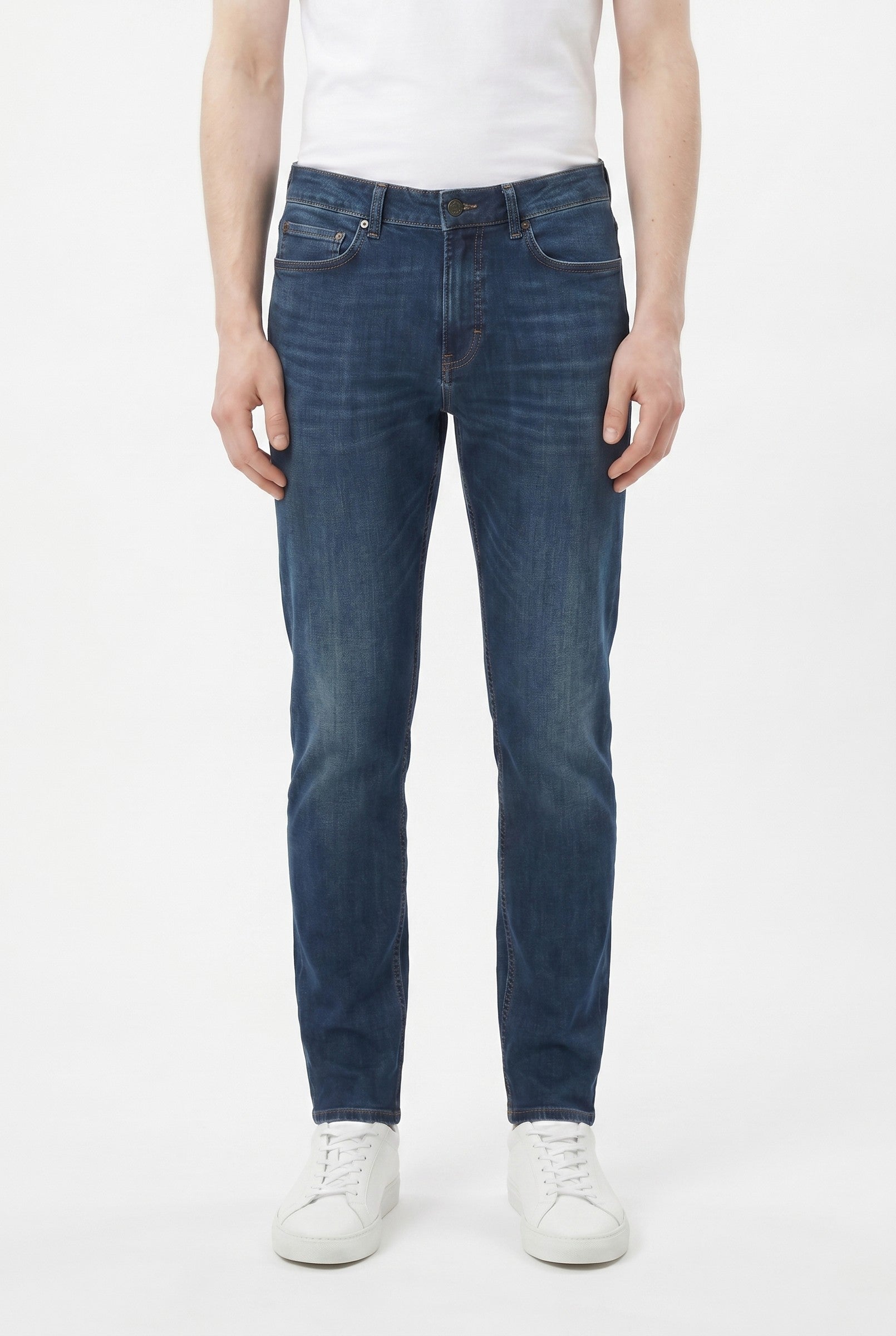 Men's Slim Fit Stretch Jeans | Blackstone London