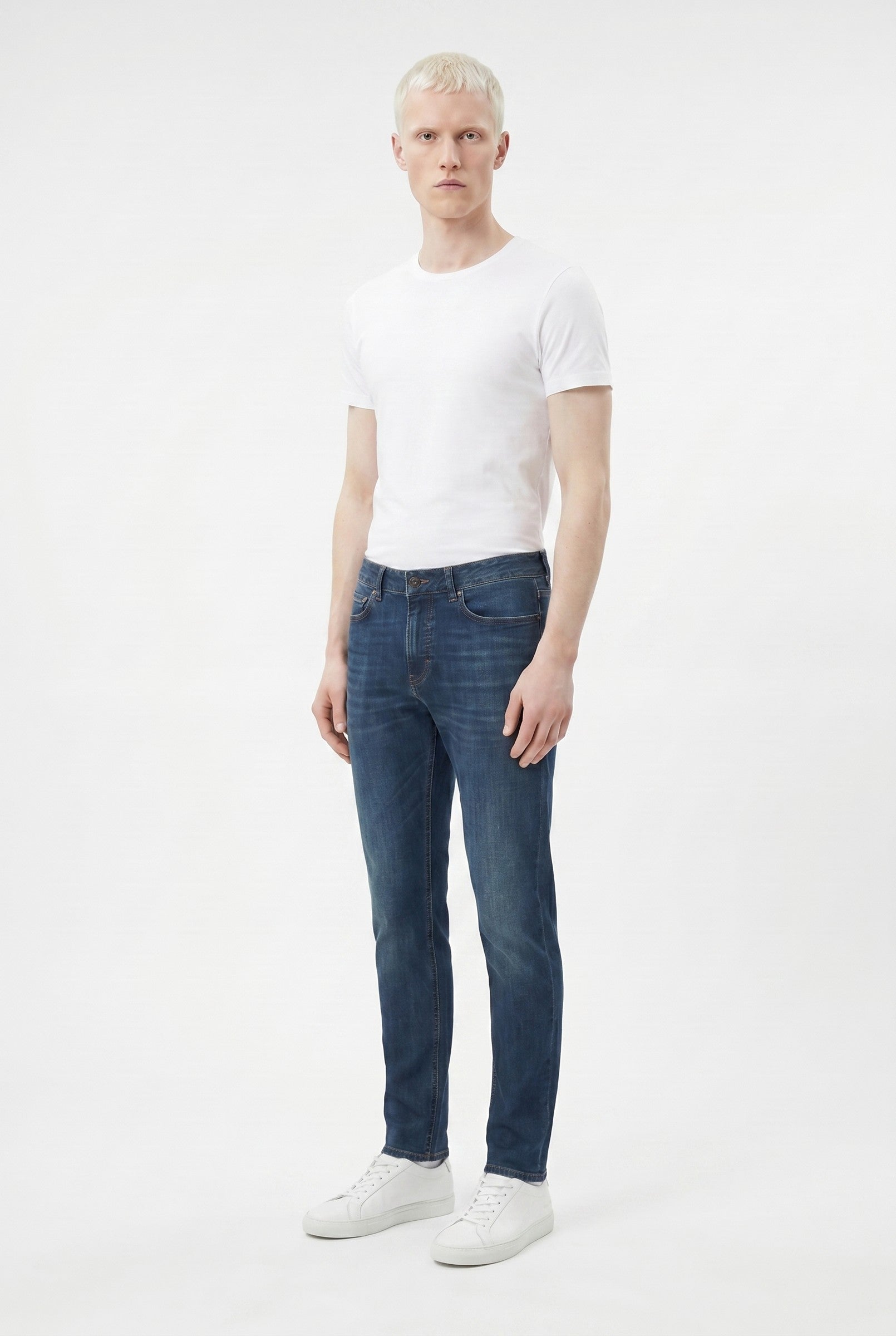 Men's Slim Fit Stretch Jeans | Blackstone London