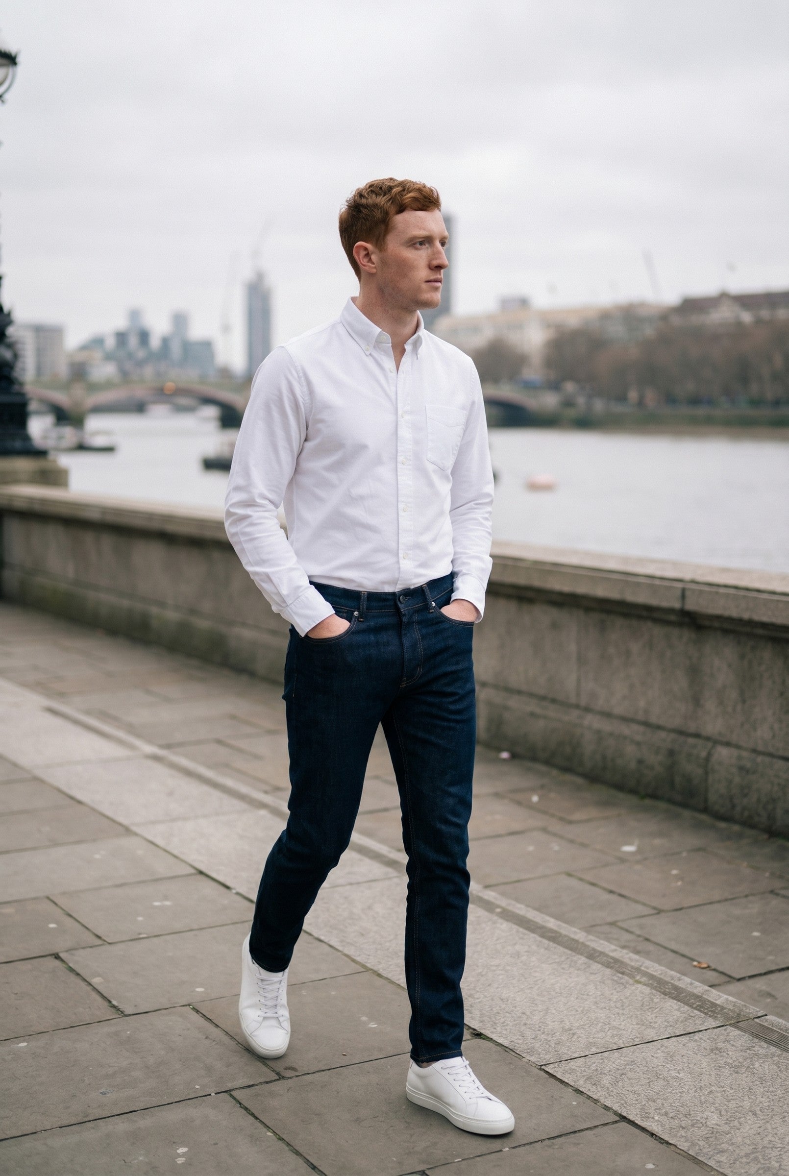Men's Slim Fit Stretch Jeans | Blackstone London