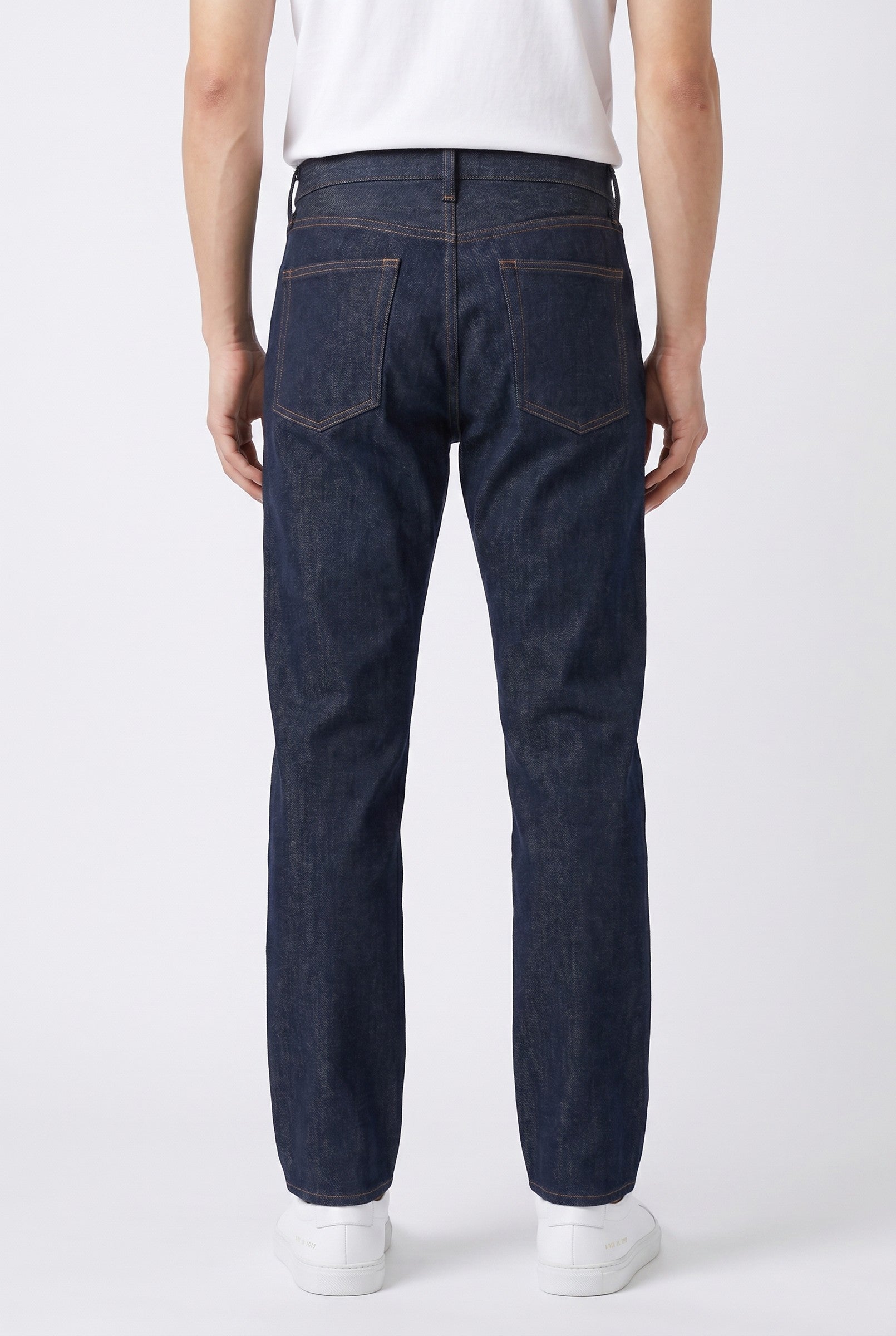 Men's One Wash Indigo Selvedge Jeans | Blackstone London