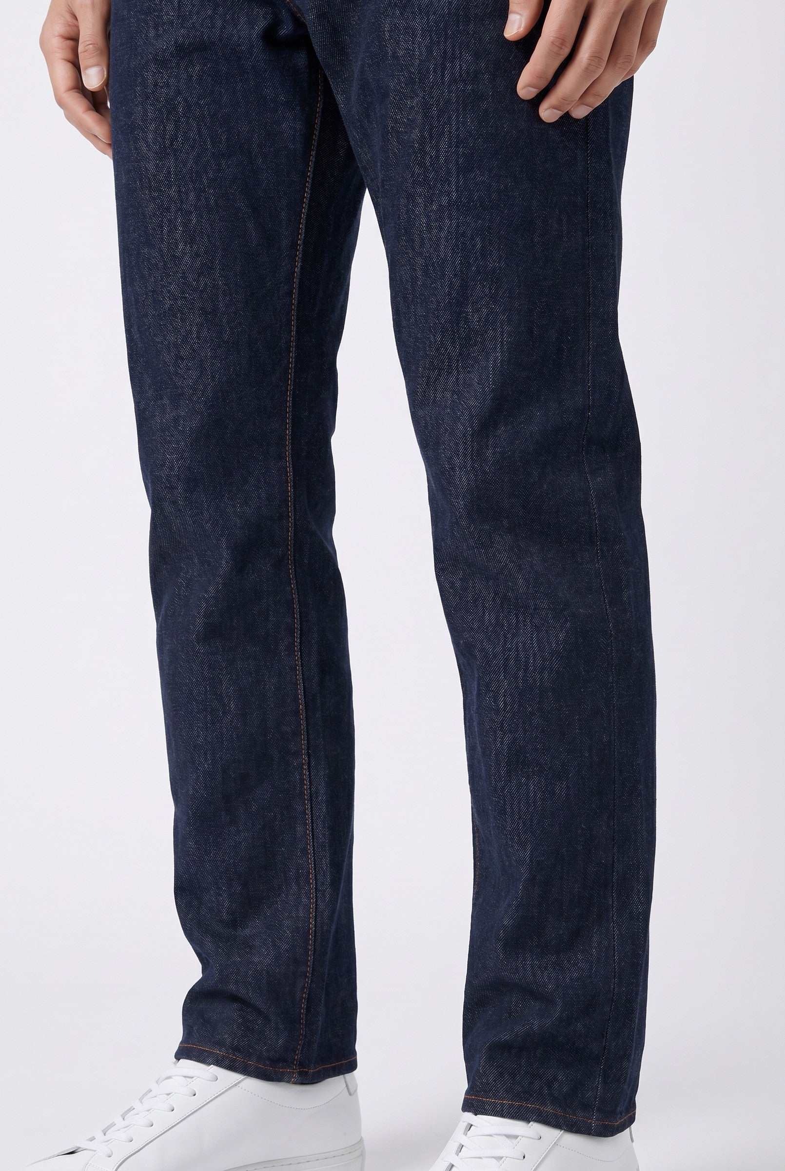 Men's One Wash Indigo Selvedge Jeans | Blackstone London