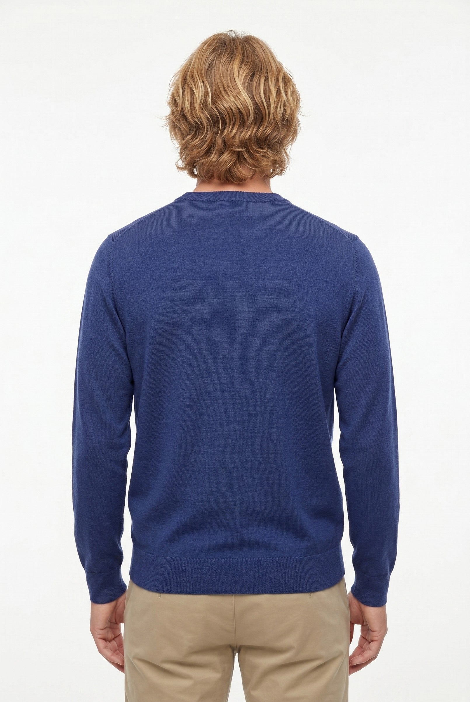 Men's Crew Neck Knit Sweater | Blackstone London