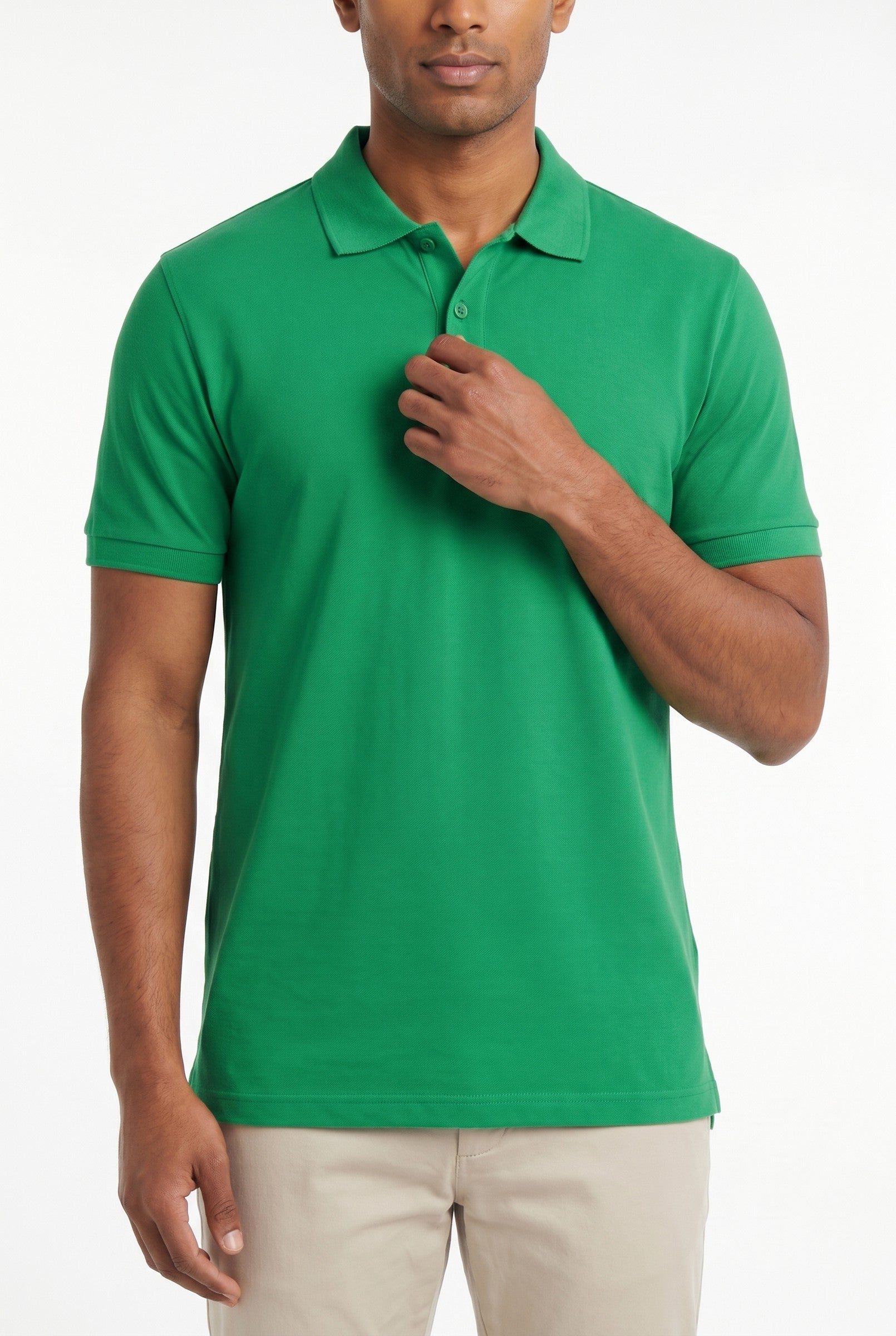 Men's Moxon Pique Polo Shirt | Blackstone London