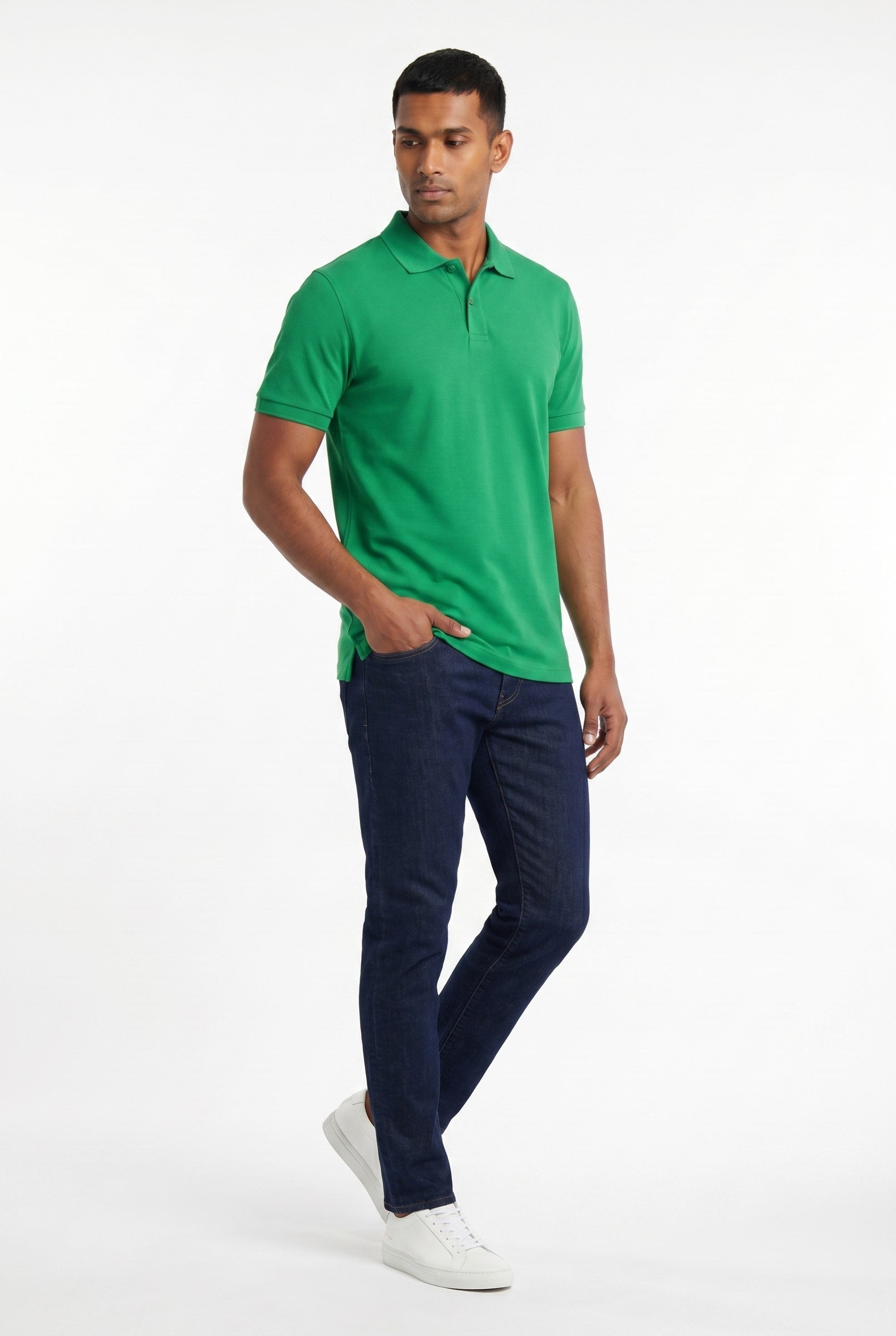 Men's Moxon Pique Polo Shirt | Blackstone London