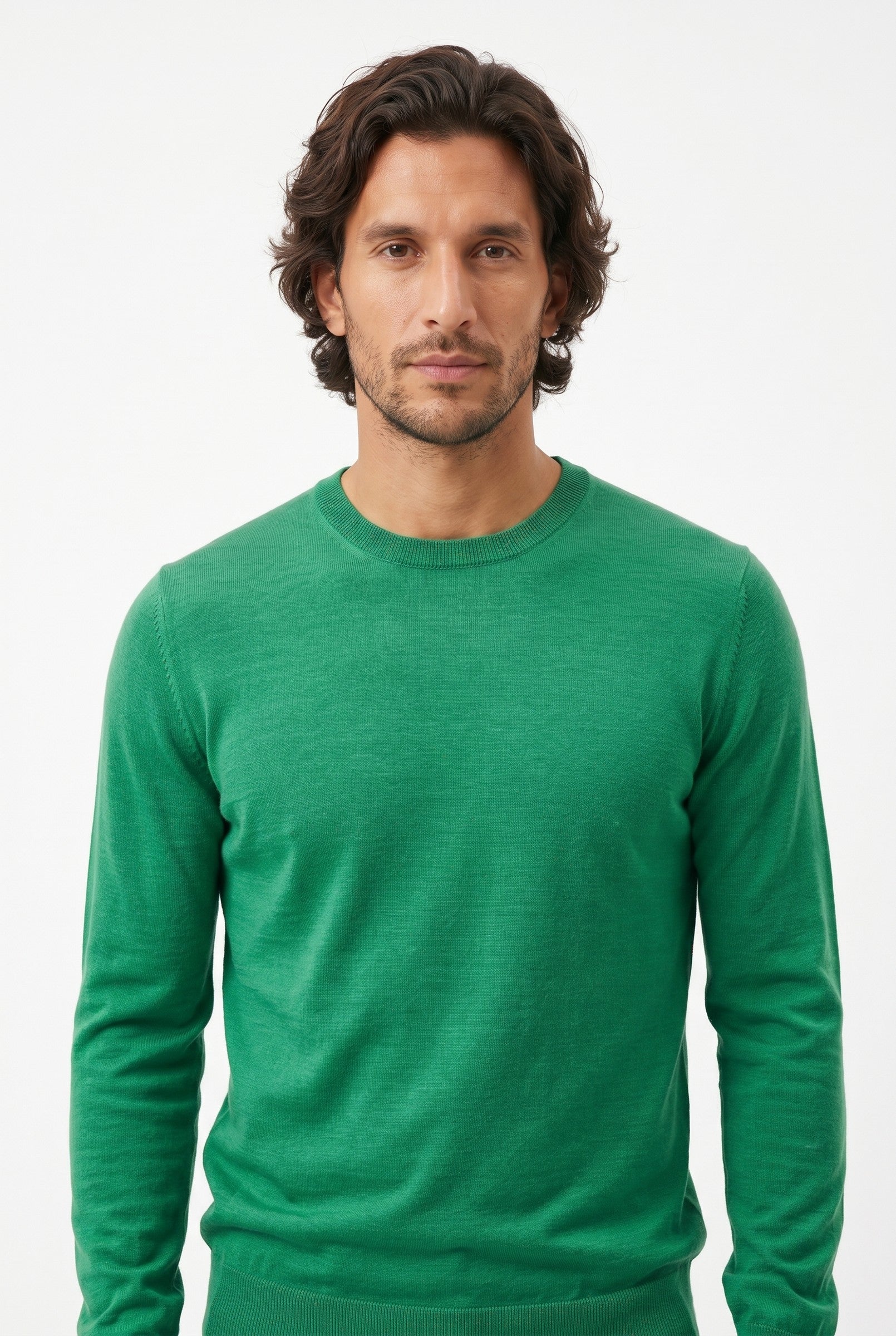 Men's Crew Neck Knit Sweater | Blackstone London