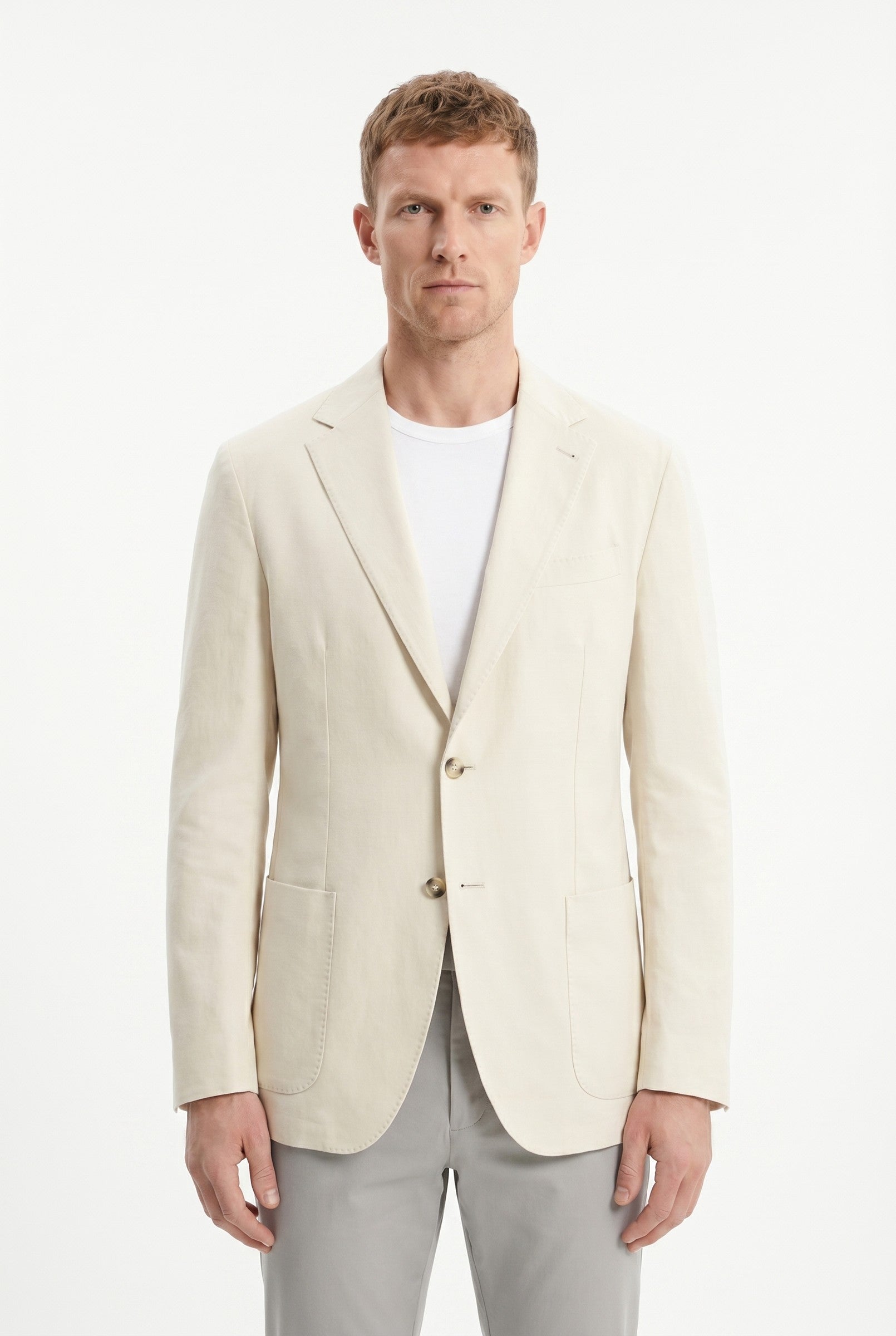 Men's Linen Suit Jacket | Blackstone London