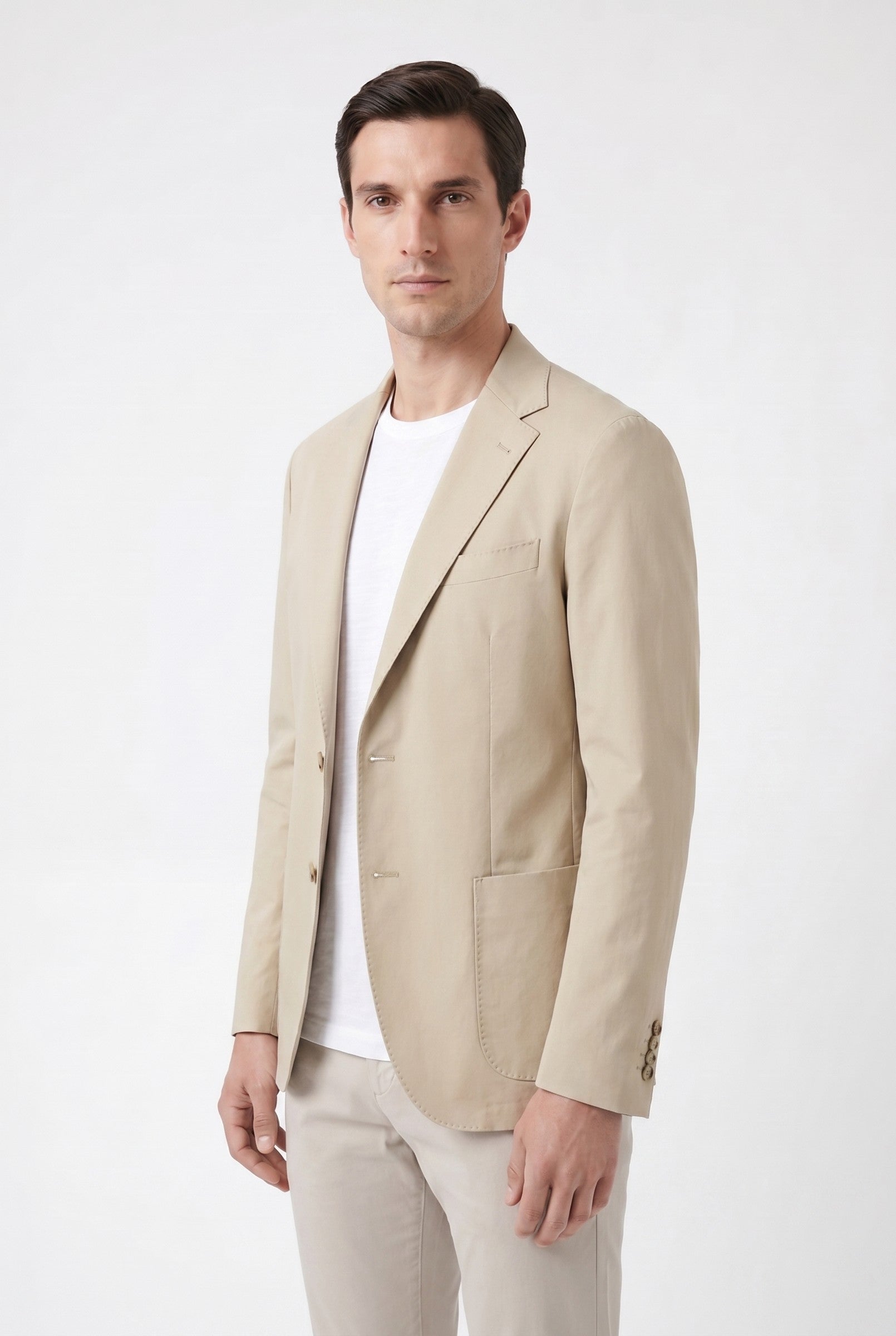 Men's Linen Suit Jacket | Blackstone London