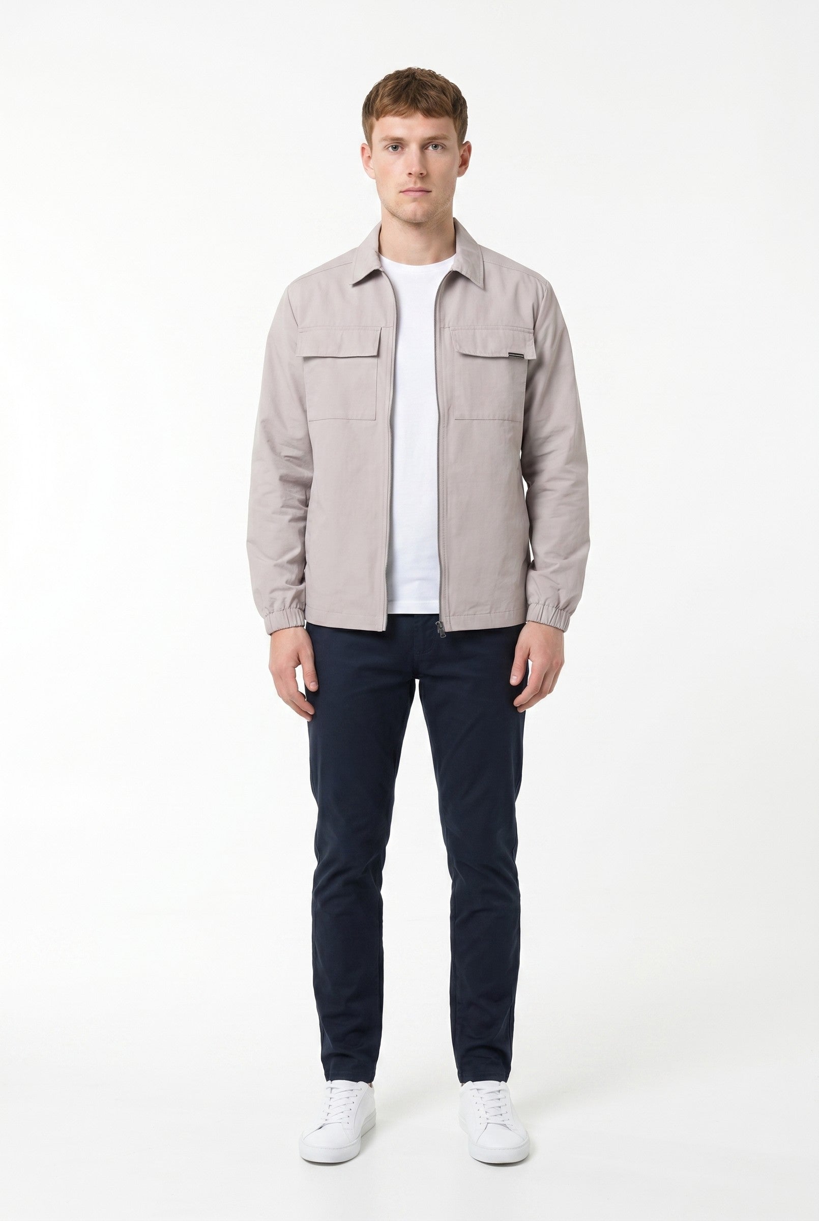 Men's Smart Utility Overshirt | Blackstone London