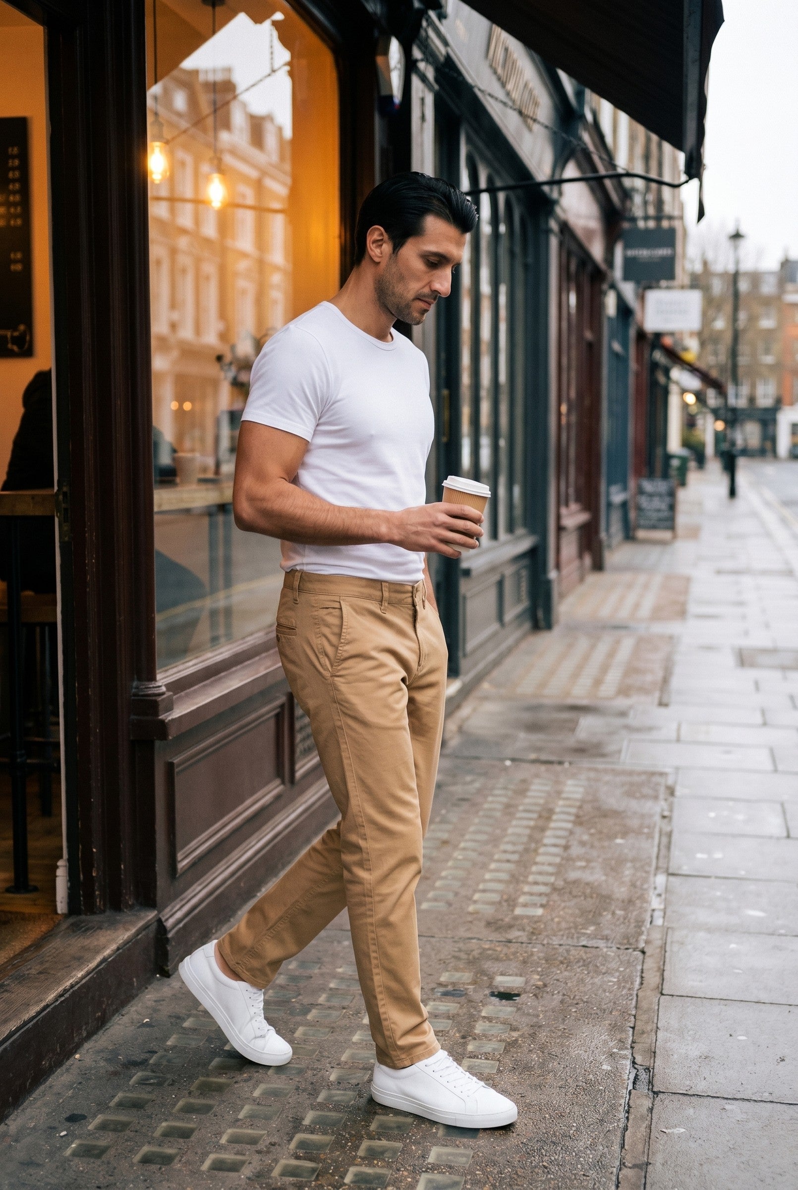 Men's Reserve Stretch Chinos | Blackstone London