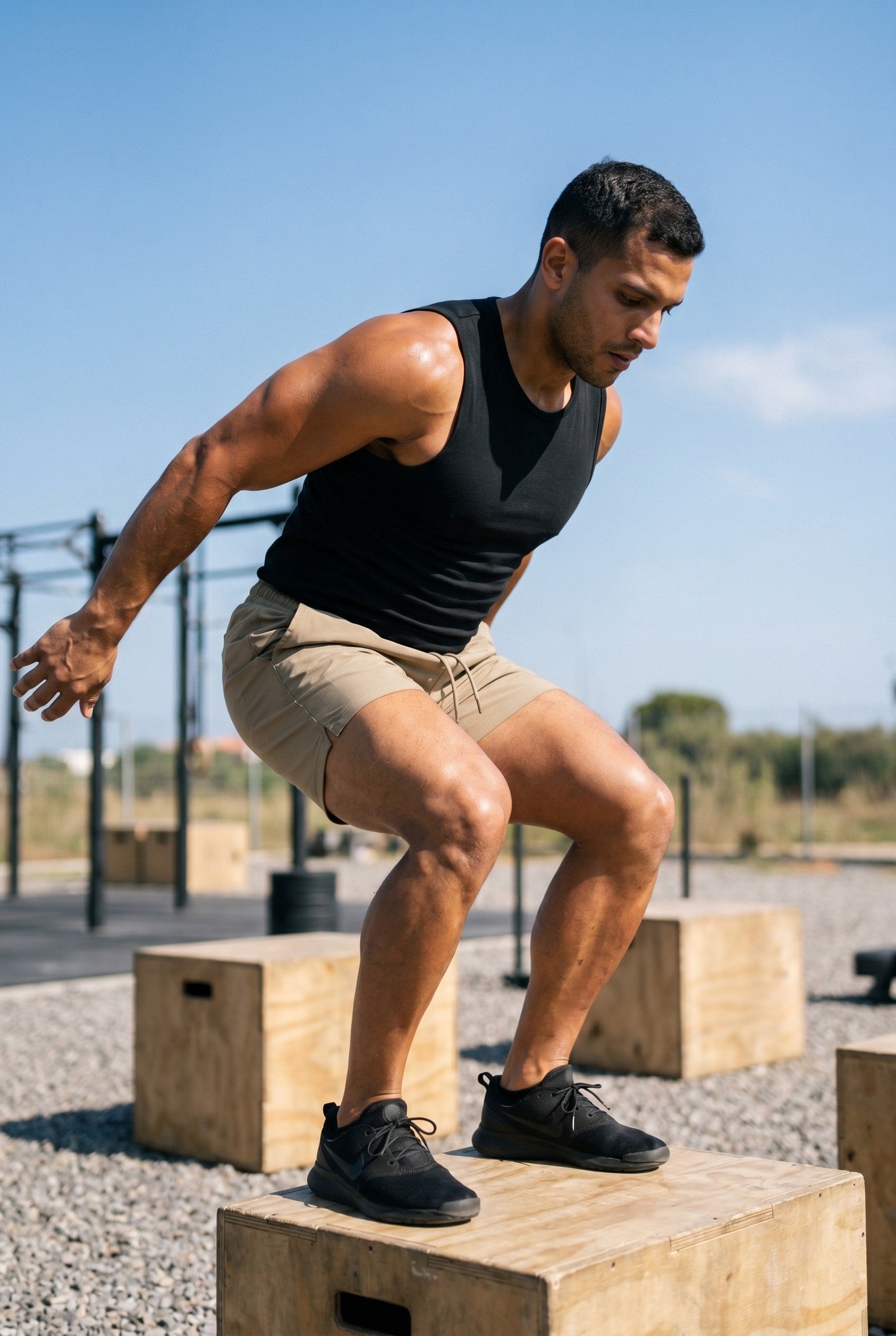 Men's N1 Classic Gym Shorts | Blackstone London