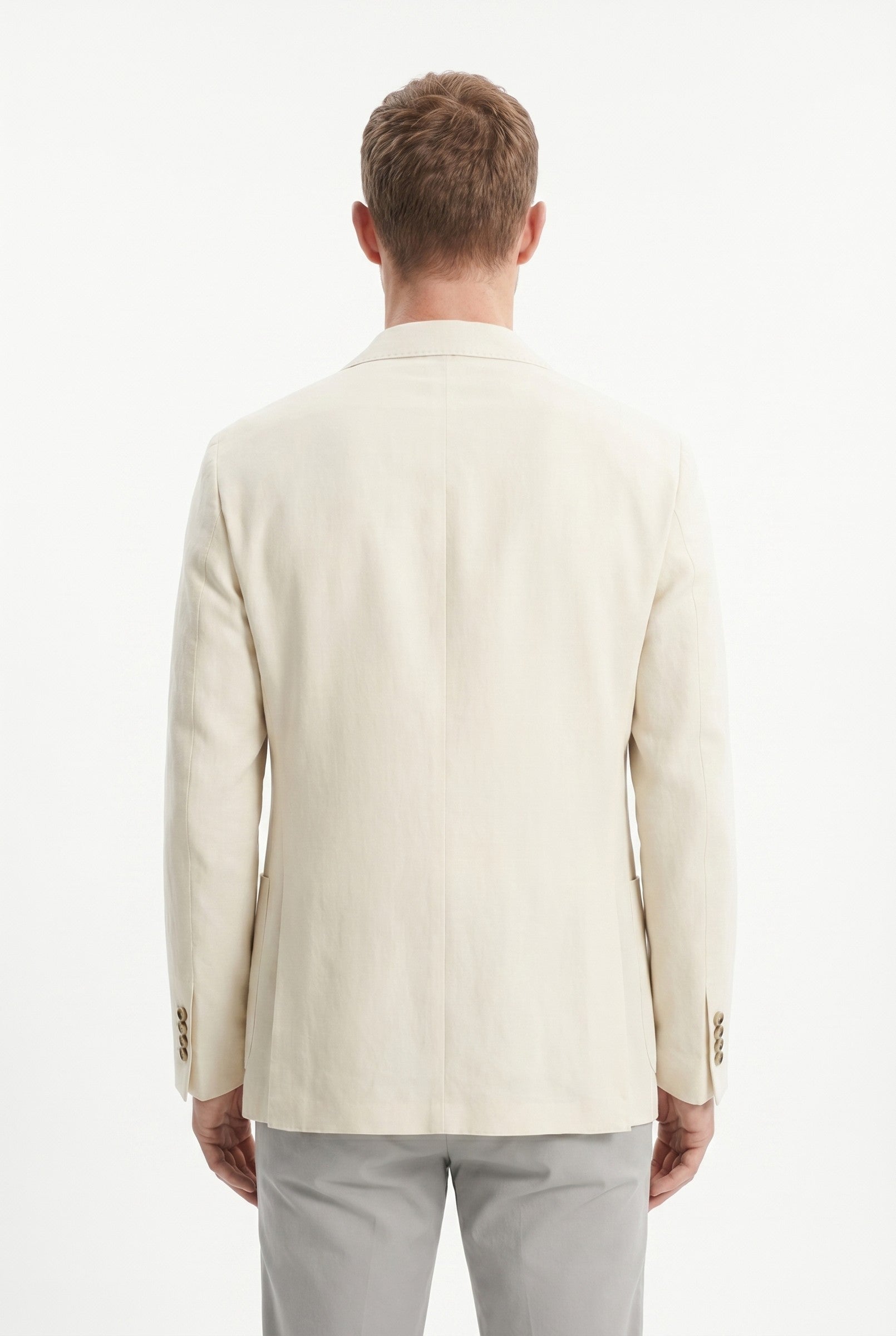 Men's Linen Suit Jacket | Blackstone London