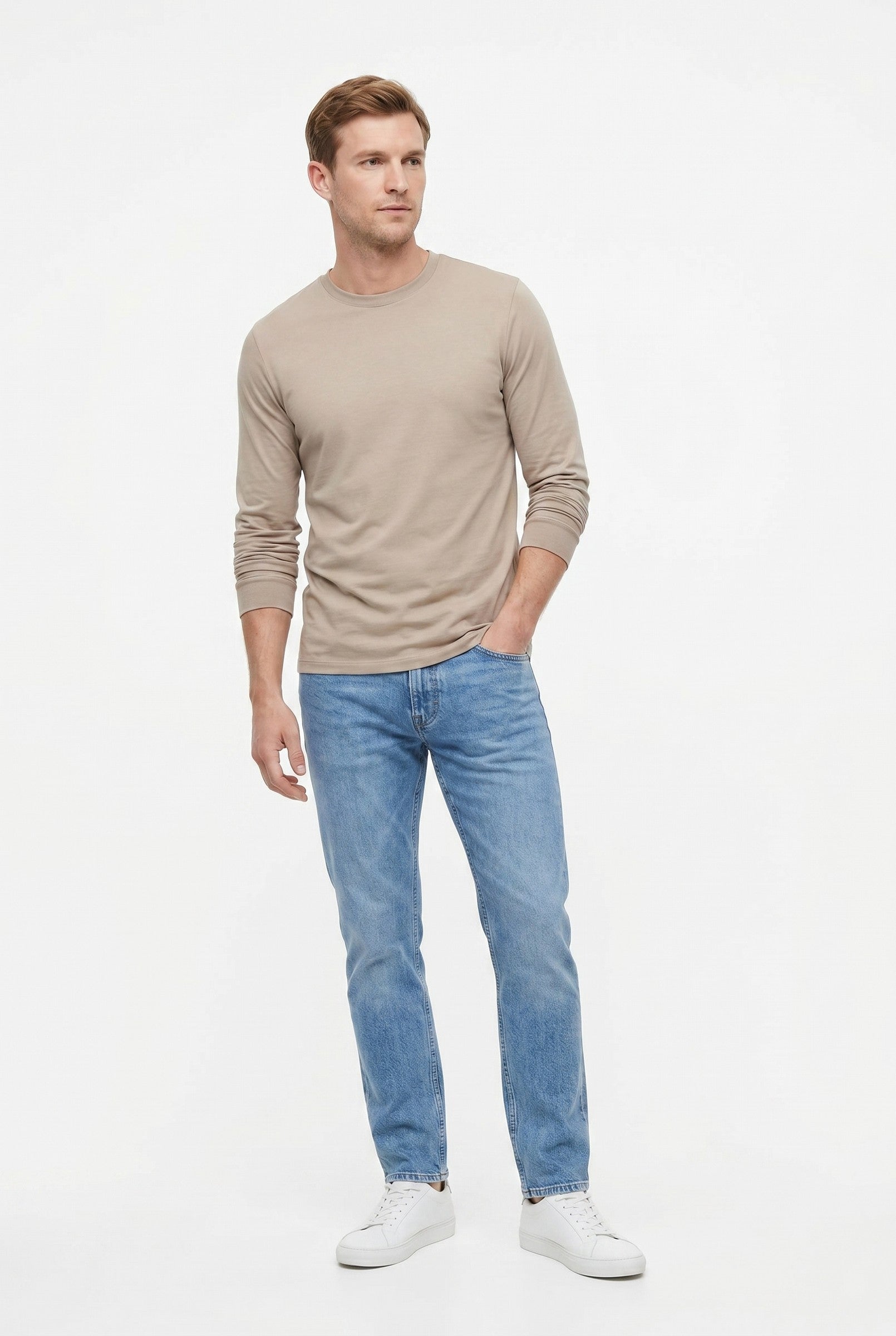 Men's Long-Sleeve Modal T-Shirt | Blackstone London