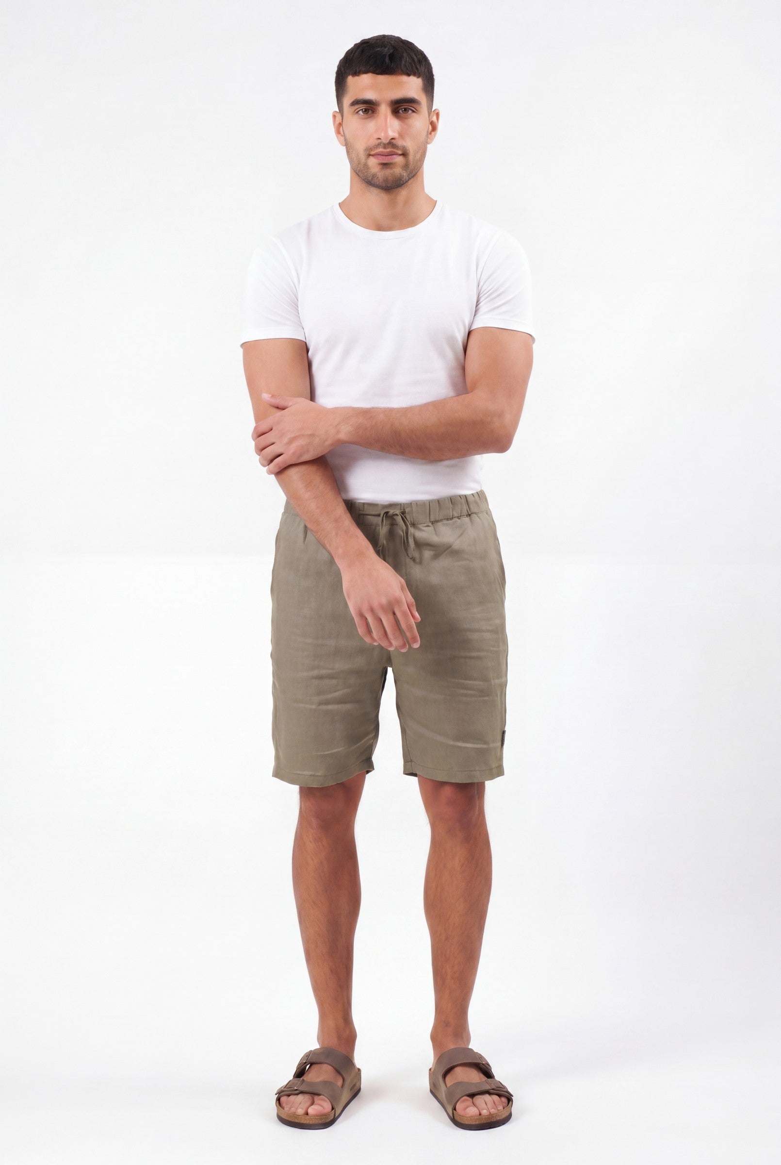Men's Linen Resort Shorts | Blackstone London