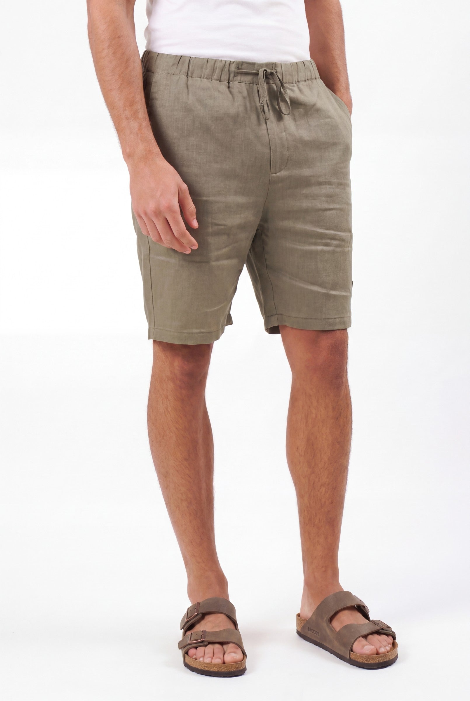 Men's Linen Resort Shorts | Blackstone London