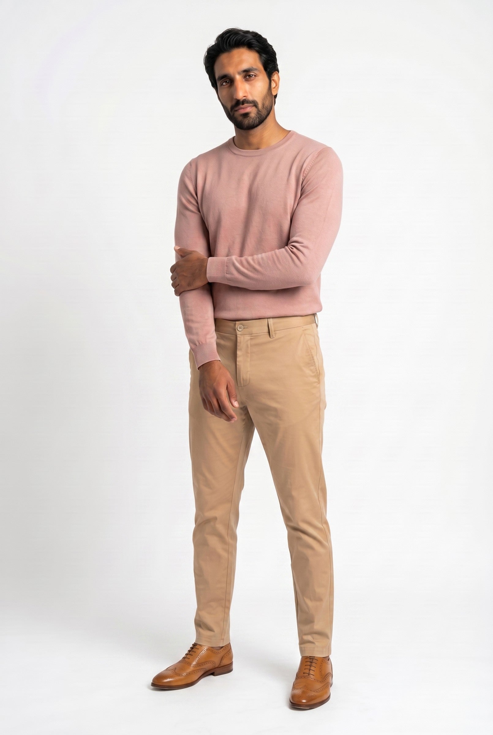 Men's Slim Tailored Chinos | Blackstone London