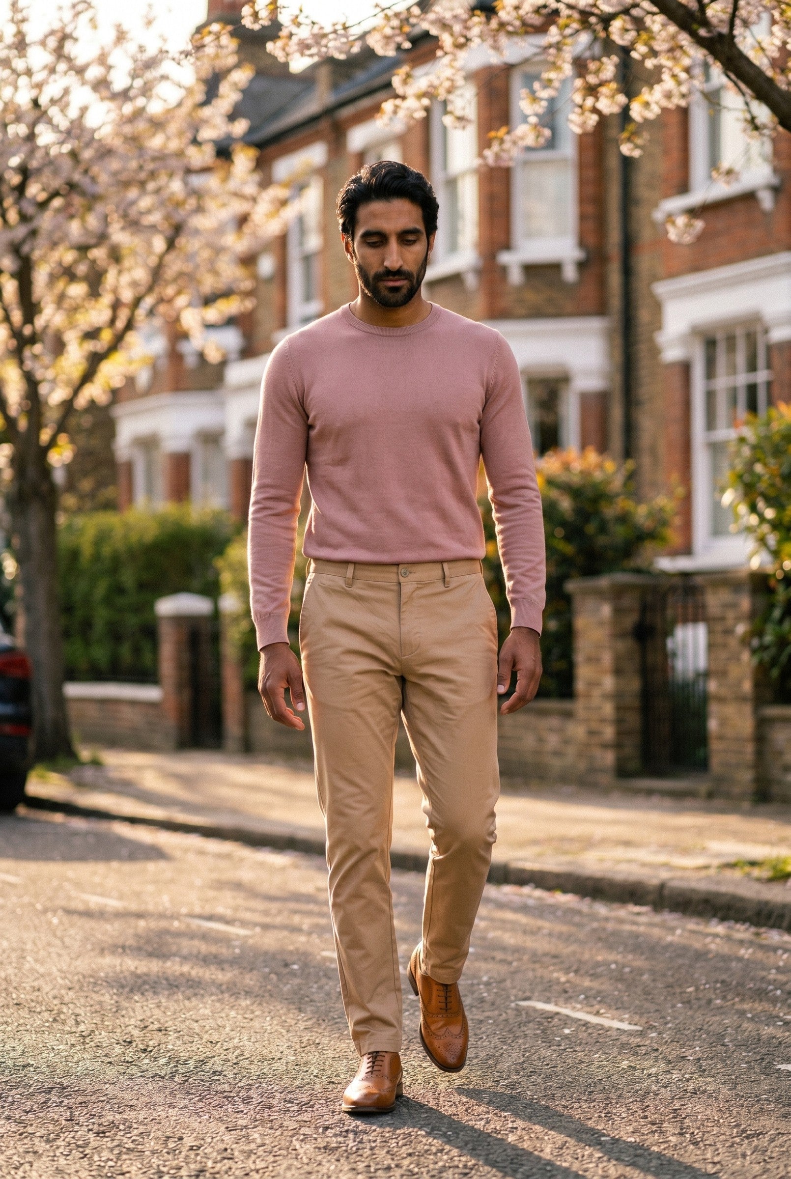 Men's Slim Tailored Chinos | Blackstone London