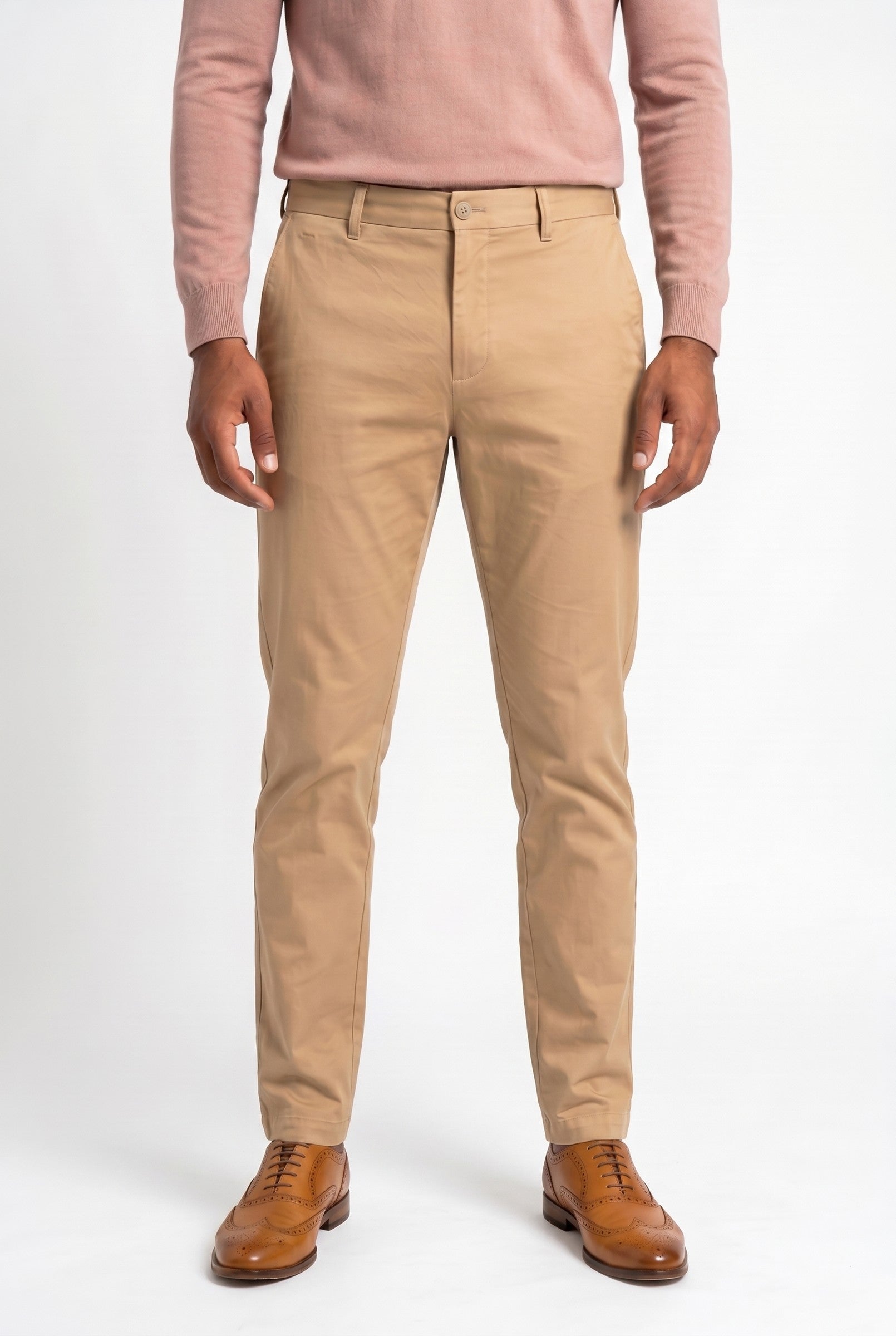 Men's Slim Tailored Chinos | Blackstone London