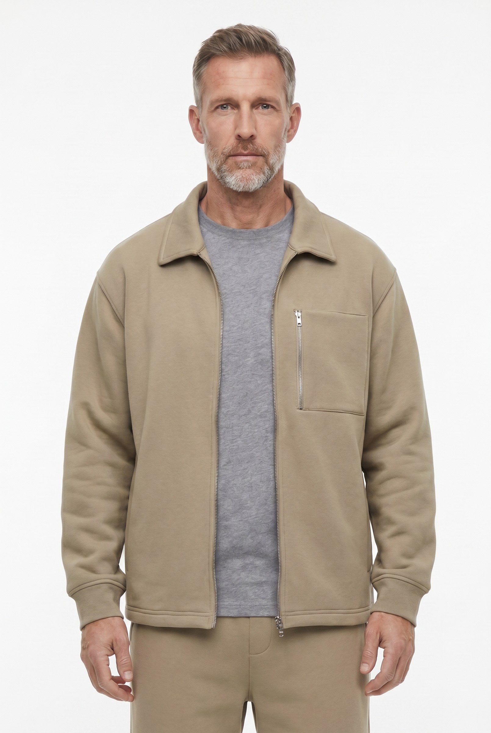 Men's Athleisure Zip Jacket & Joggers 2-Piece Set | Blackstone London