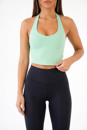 Women's NKD Halter Shelf Tank Top | Blackstone London