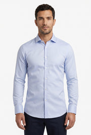 Men's Performance Slim-Fit Dress Shirt | Blackstone London